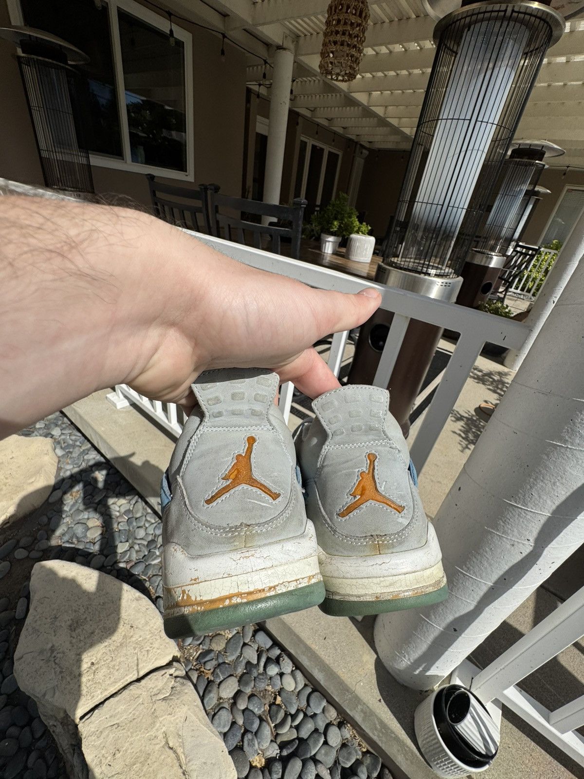 Jordan Brand Jordan 4 Mist Blue Size US 12 / EU 45 - 3 Thumbnail