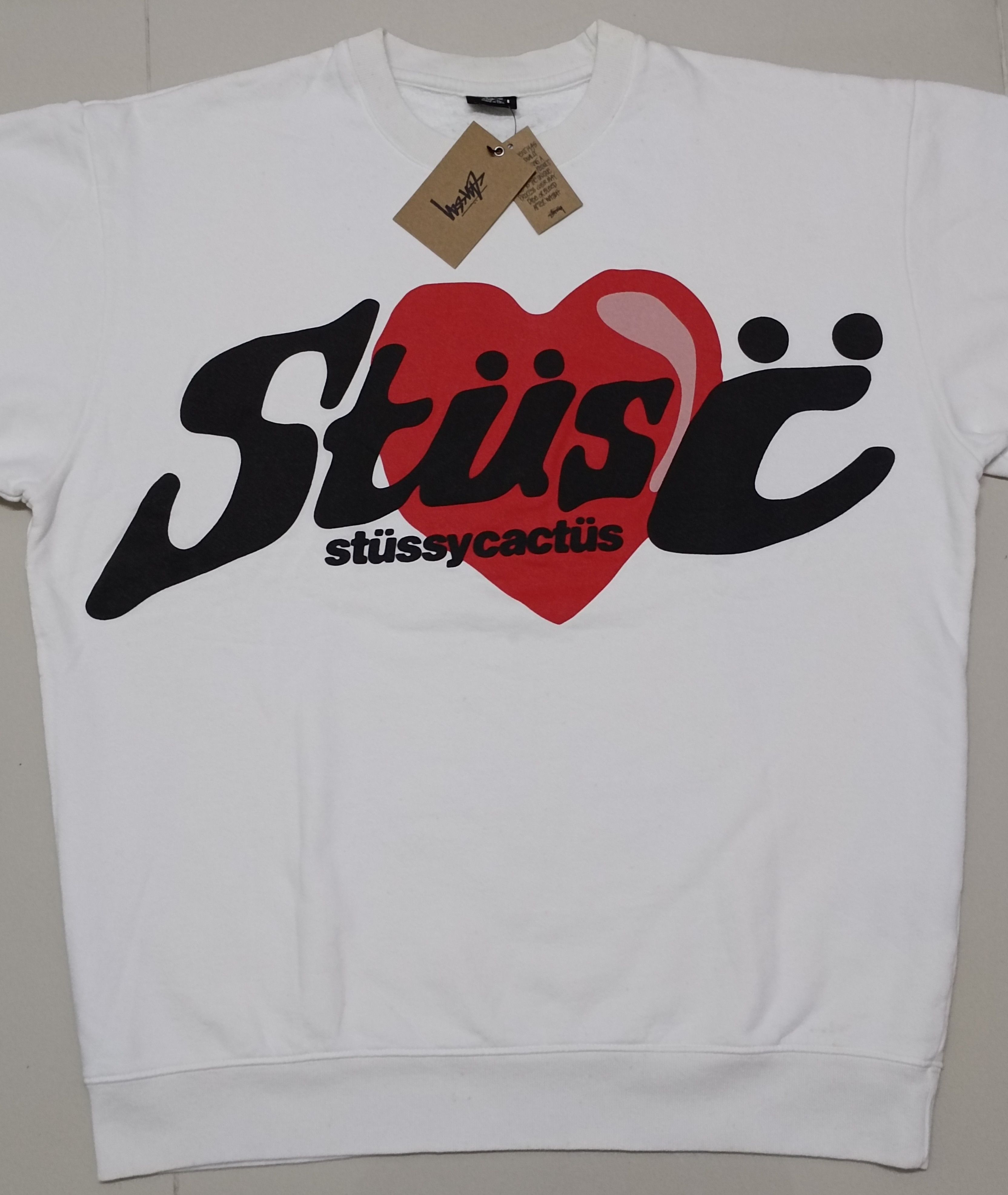 Cactus Plant Flea Market × Stussy Stussy X CPFM Crew Sweatshirt Size US L / EU 52-54 / 3 - 2 Thumbnail