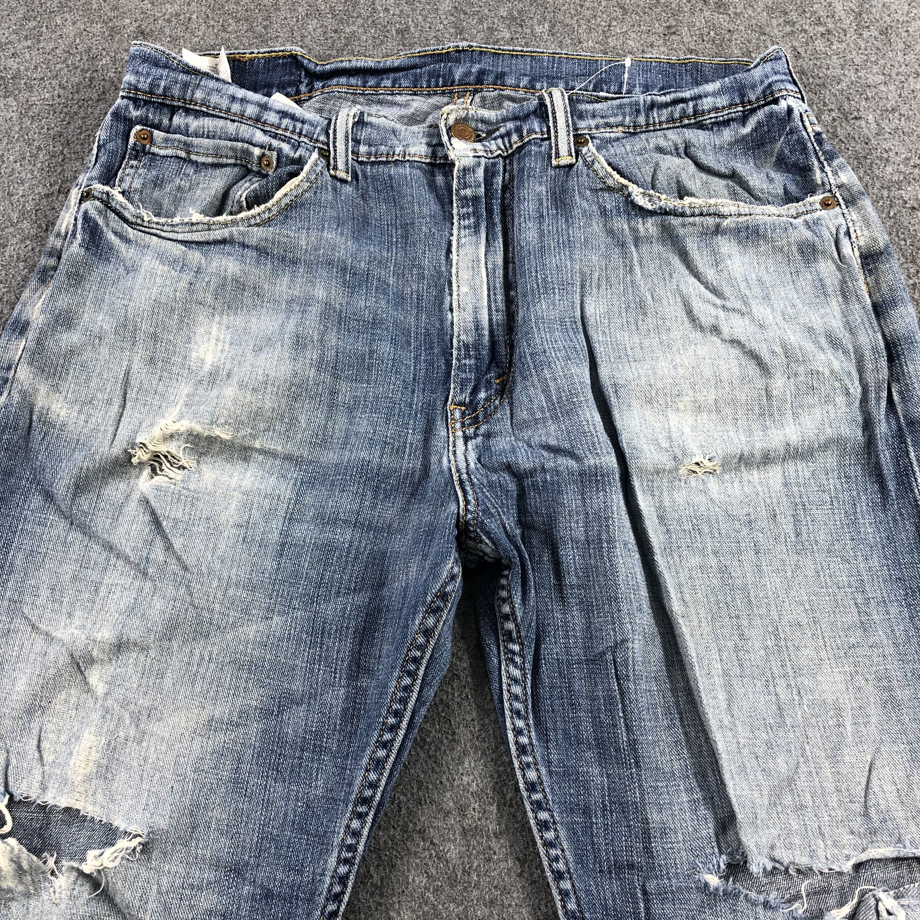 Levi's Vintage Blue Wash Levis 505 Jeans-J2028 Size US 35 - 3 Thumbnail