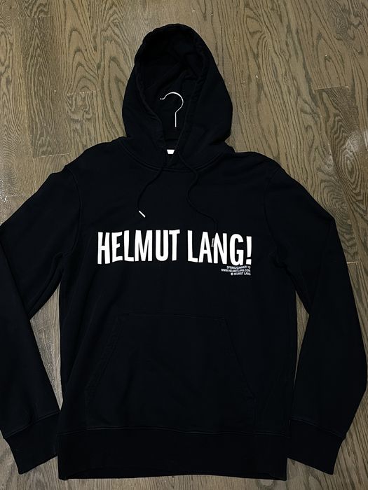 Helmut lang exclamation online hoodie