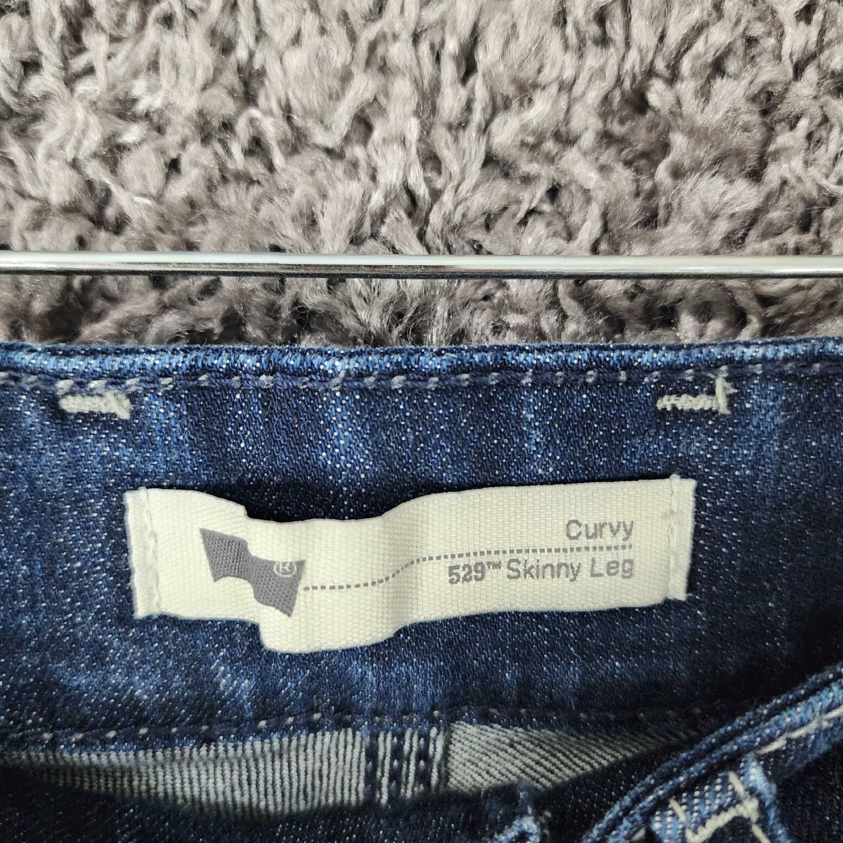 Levi's Levis 529 Womens Skinny Blue Jeans Size 8 Regular Size 30" / US 8 / IT 44 - 3 Thumbnail