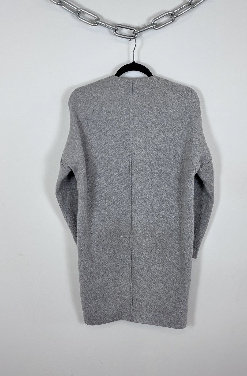 T by Alexander Wang T Alexander Wang Women’s Grey Long Sleeve Cardigan Sweater Size XS / US 0-2 / IT 36-38 - 17 Thumbnail