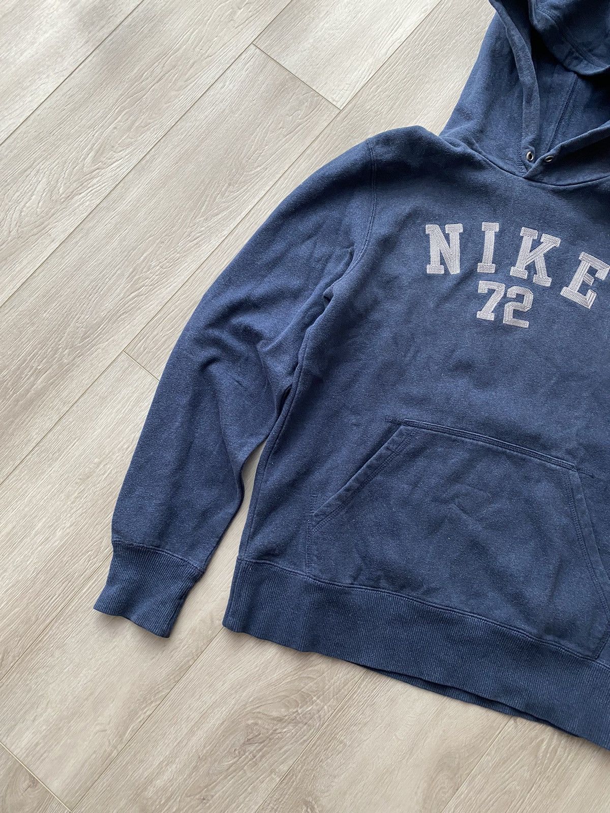 Nike Nike 72 Hoodie Big Logo Vintage Size US S / EU 44-46 / 1 - 2 Thumbnail
