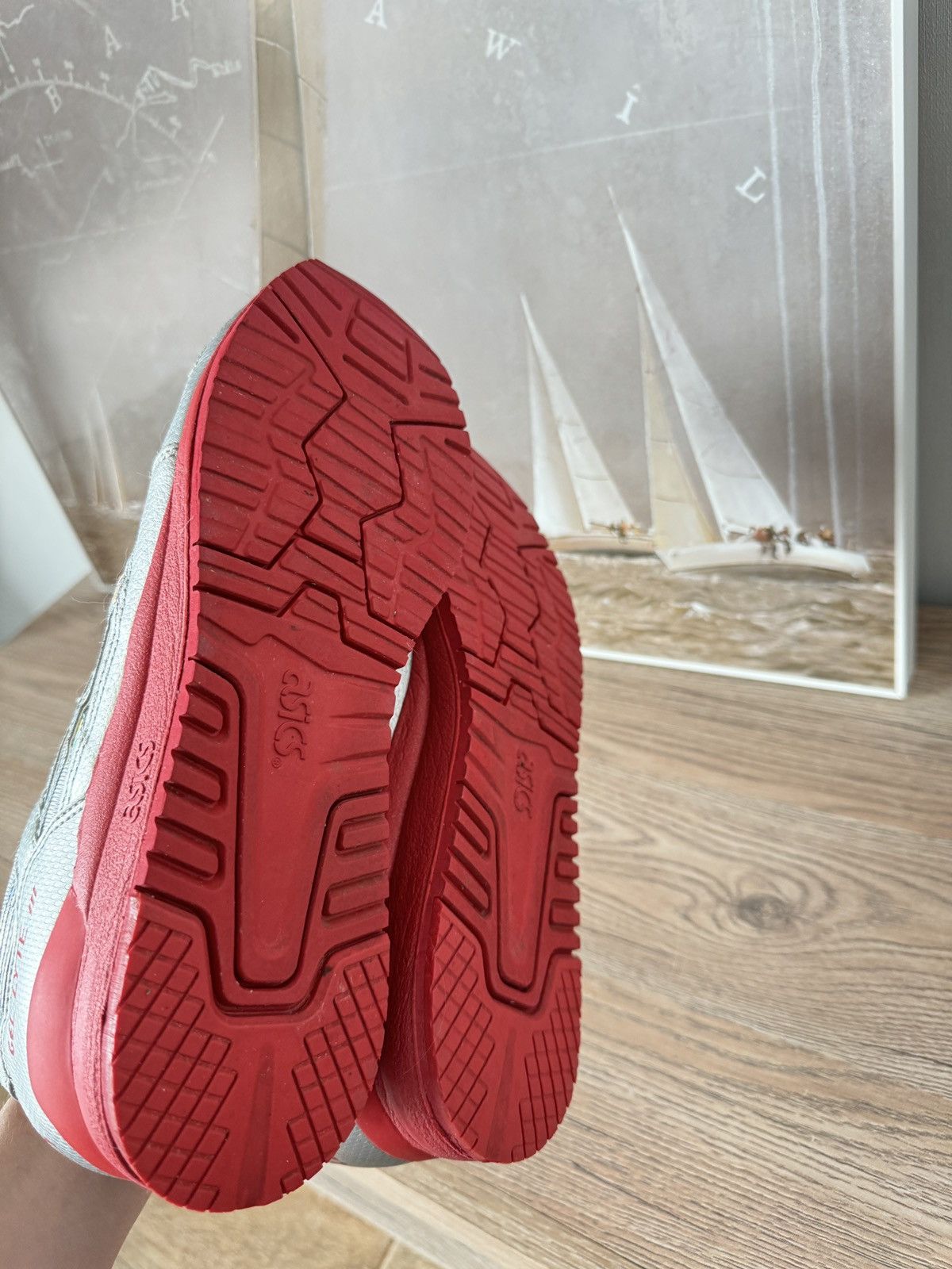 Asics × Ronnie Fieg ASICS x Ronnie Fieg x David Z Gel Lyte 3 Stainless Stell Size US 10.5 / EU 43-44 - 10 Thumbnail