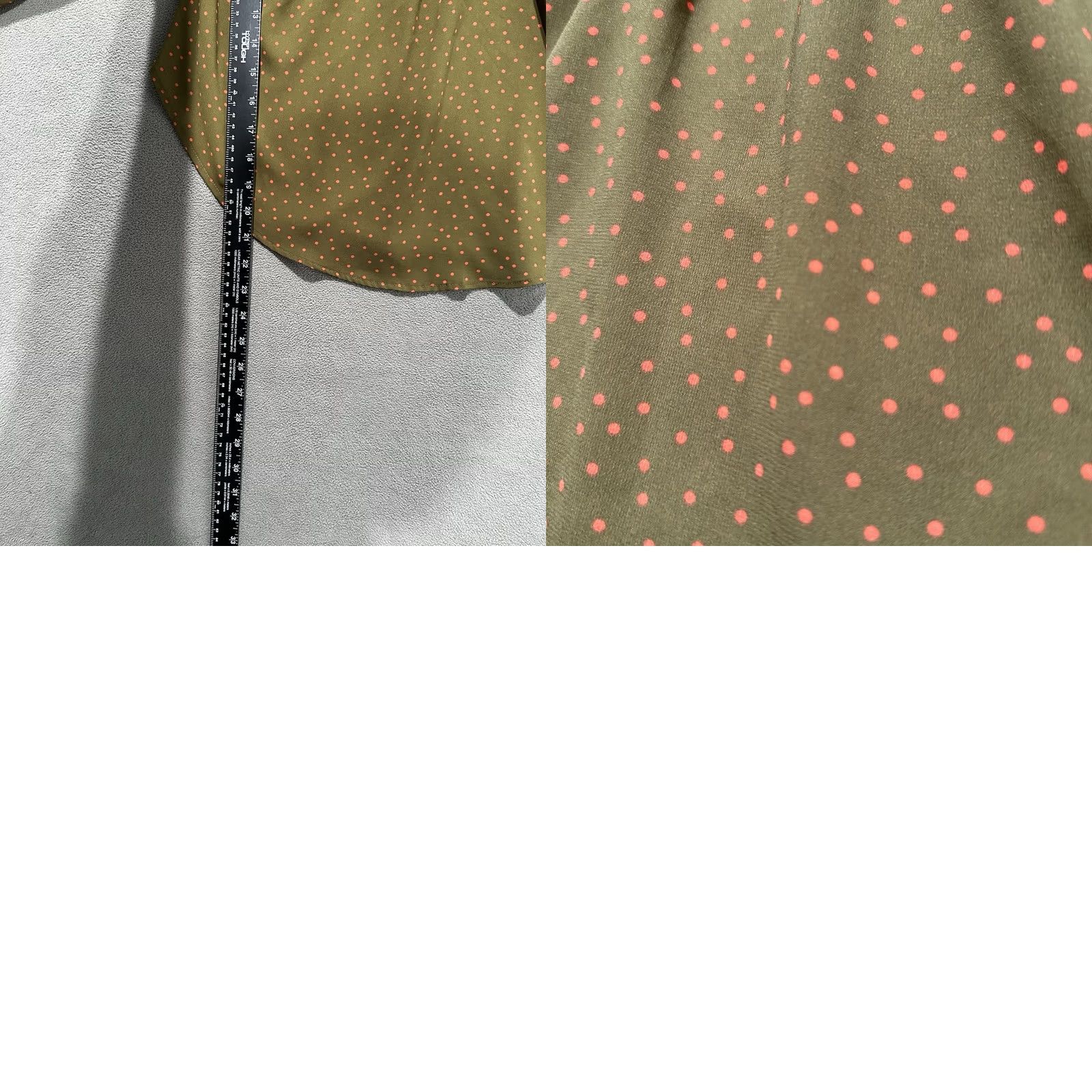 Abercrombie & Fitch Abercrombie & Fitch Blouse Womens M Polka Dot Off Shoulder Long Sleeve Casual EUC Event 90s? Size M / US 6-8 / IT 42-44 - 8 Thumbnail