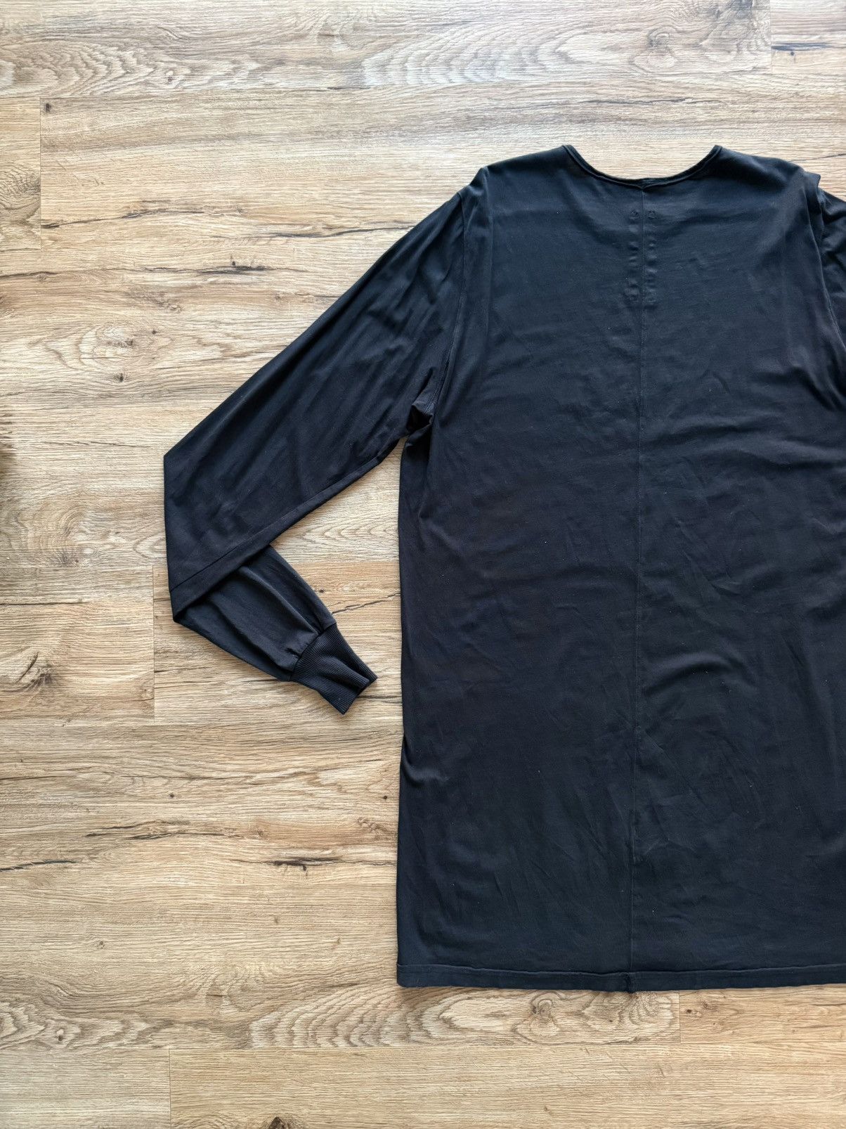 Rick Owens Rick Owens Level Long Sleeve – Black Size US XL / EU 56 / 4 - 10 Thumbnail