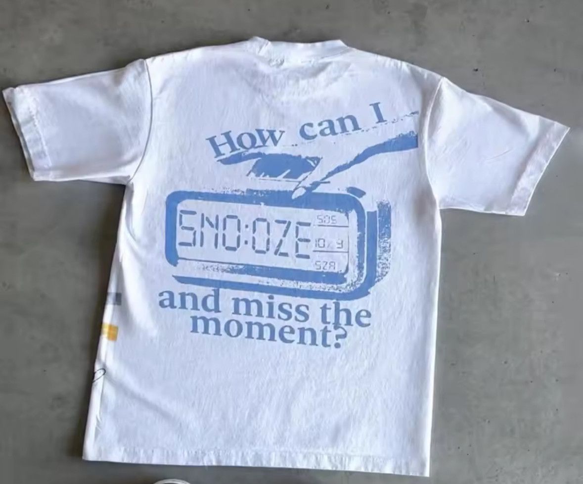 Other Streetwear Wind Girl Relax Moment Print Short Sleeve T-Shirt Size US L / EU 52-54 / 3 - 2 Thumbnail