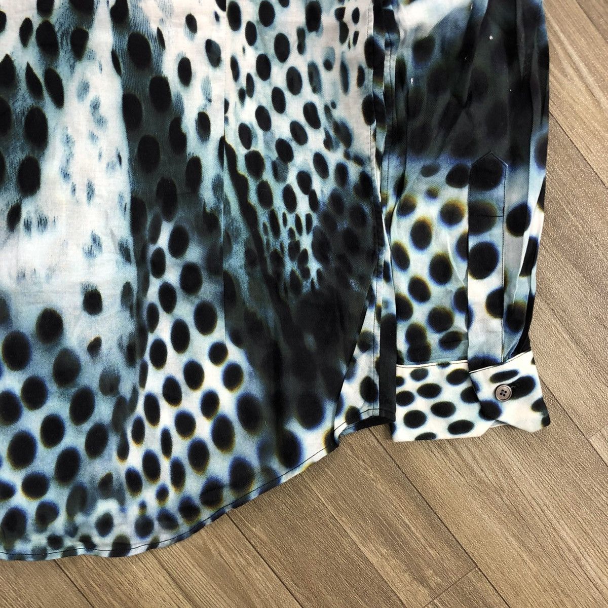 Designer × Paul Smith Luxury Paul Smith Mainline Leopard 3D Print Button Up Shirt Size US M / EU 48-50 / 2 - 12 Thumbnail