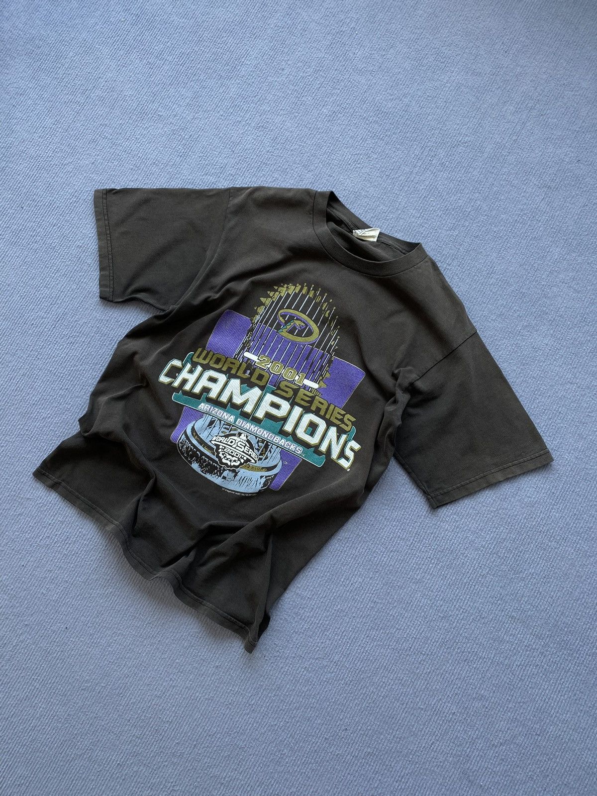 Lee Faded Black 2001 World Series Champions Arizona Diamondbacks Size US M / EU 48-50 / 2 - 1 Thumbnail