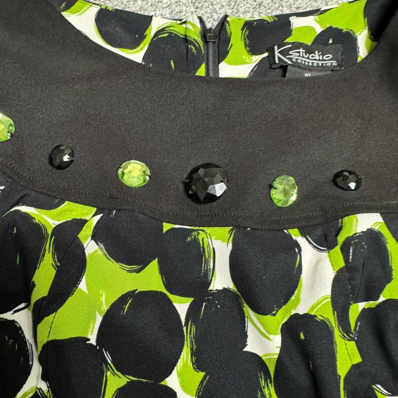 Other 90s Y2K Does 60s Shift Dress Size 10 Mod Polka Dot Vintage Size L / US 10 / IT 46 - 5 Thumbnail