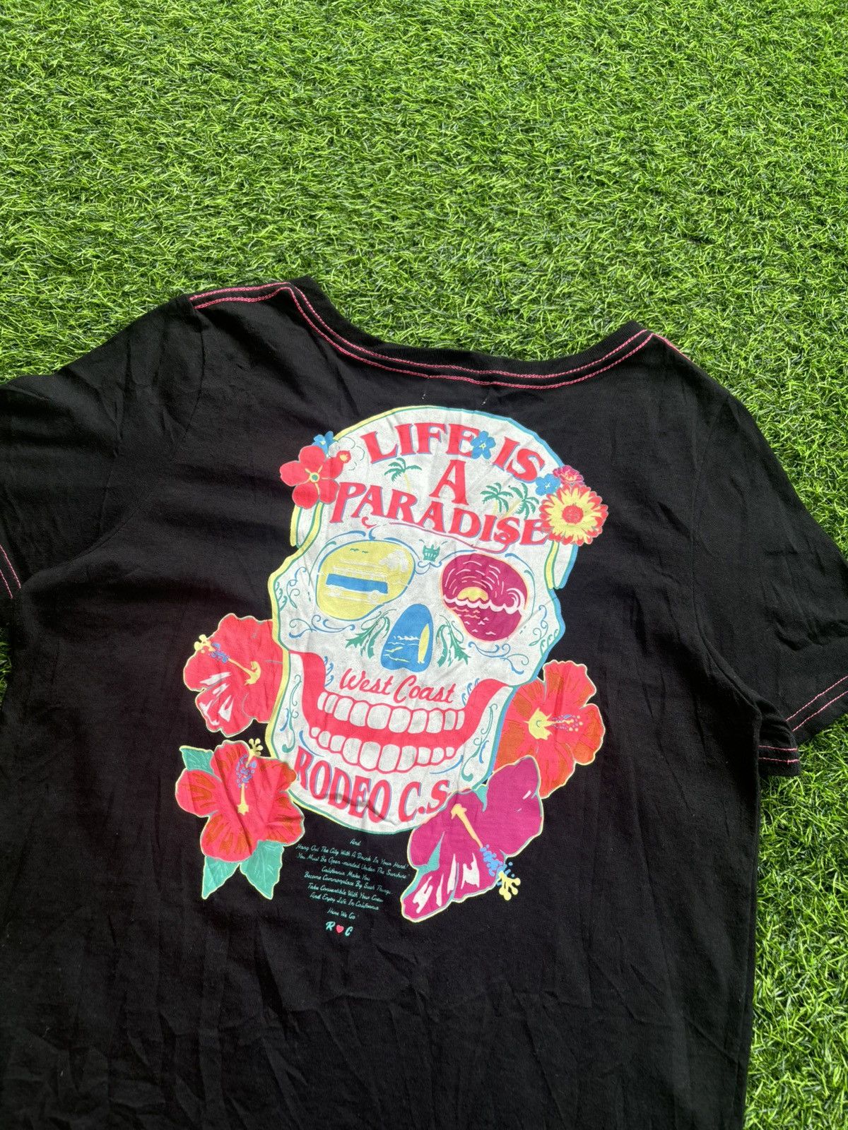 Hysteric Glamour Y2k Rcwb Lifi Is A Paradise Skull Tshirt Size US M / EU 48-50 / 2 - 6 Thumbnail