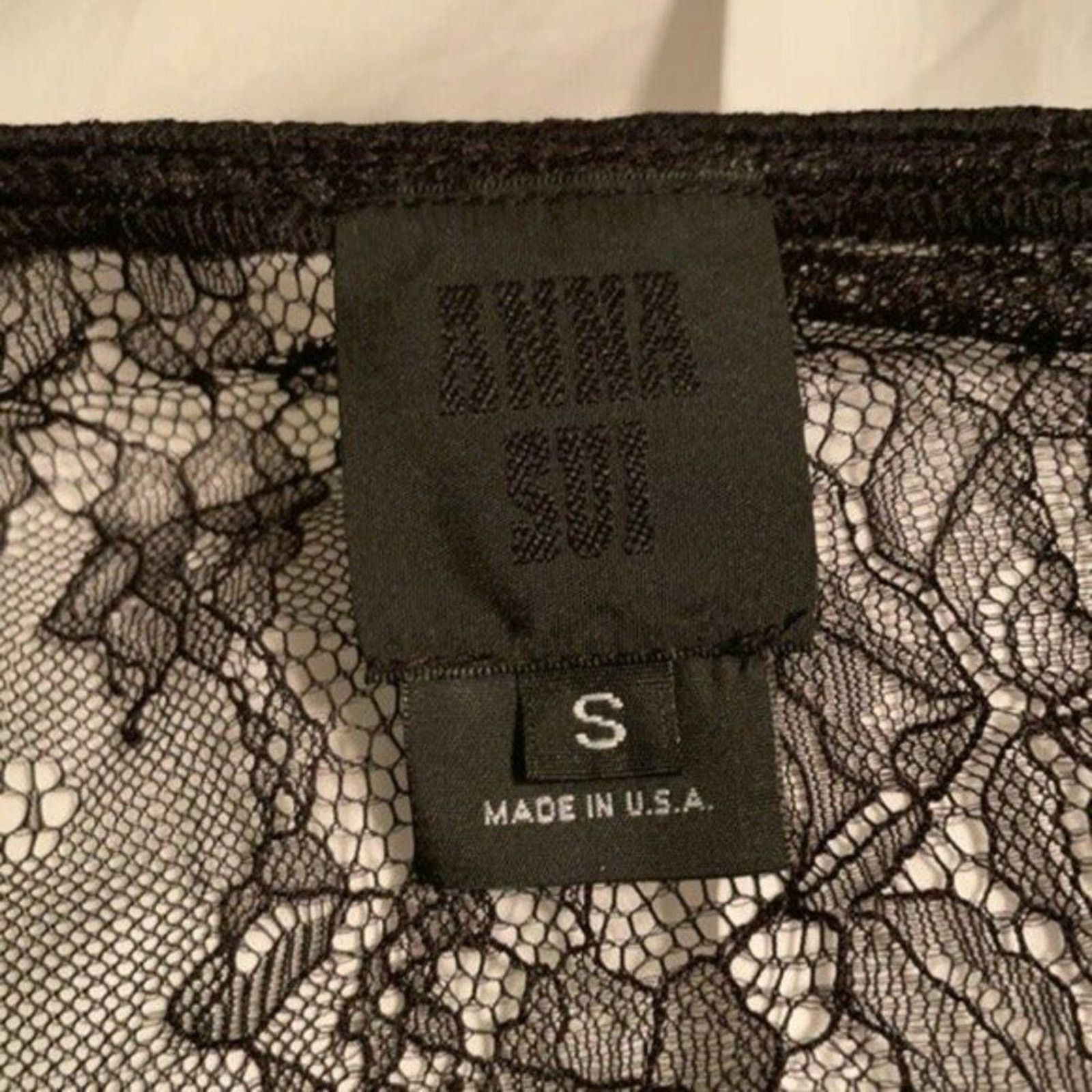 Anna Sui Anna Sui lace drop waist top s Size S / US 4 / IT 40 - 4 Thumbnail