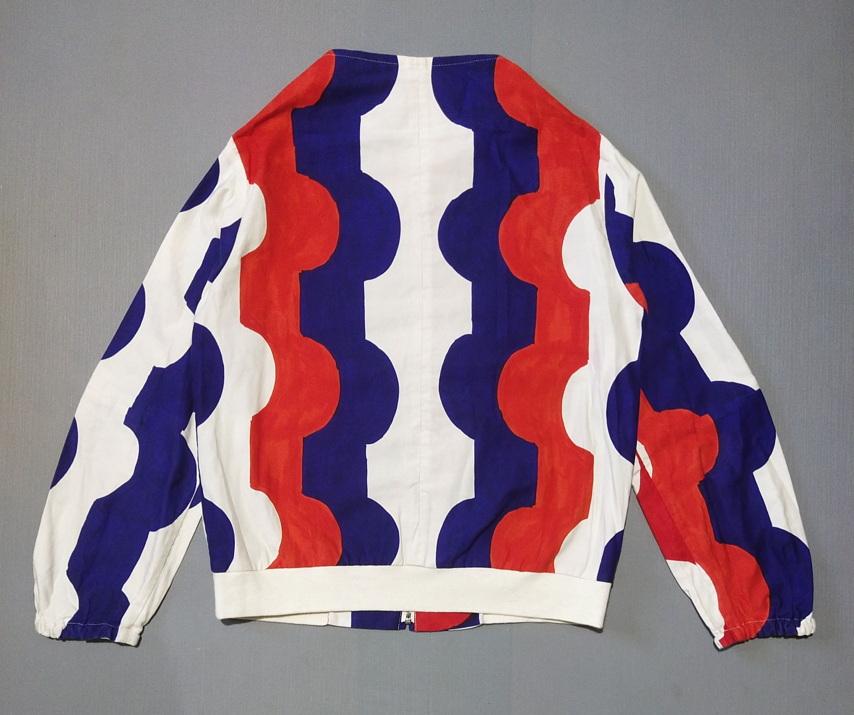 Tsumori Chisato TSUMORI CHISATO - TRICOLOR WAVY STRIPE BLOUSON Size M / US 6-8 / IT 42-44 - 4 Thumbnail