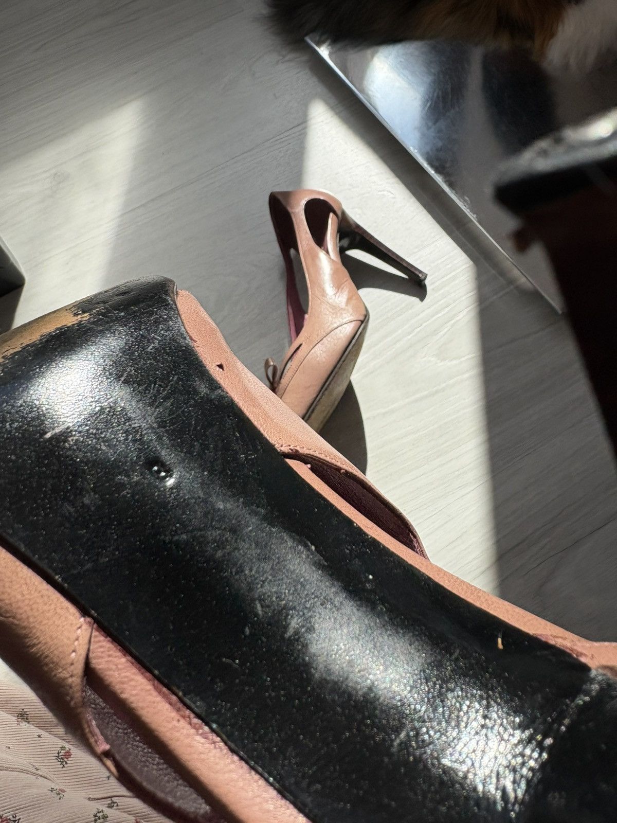 Vintage Vintage leather heels Size US 7.5 / IT 37.5 - 12 Thumbnail