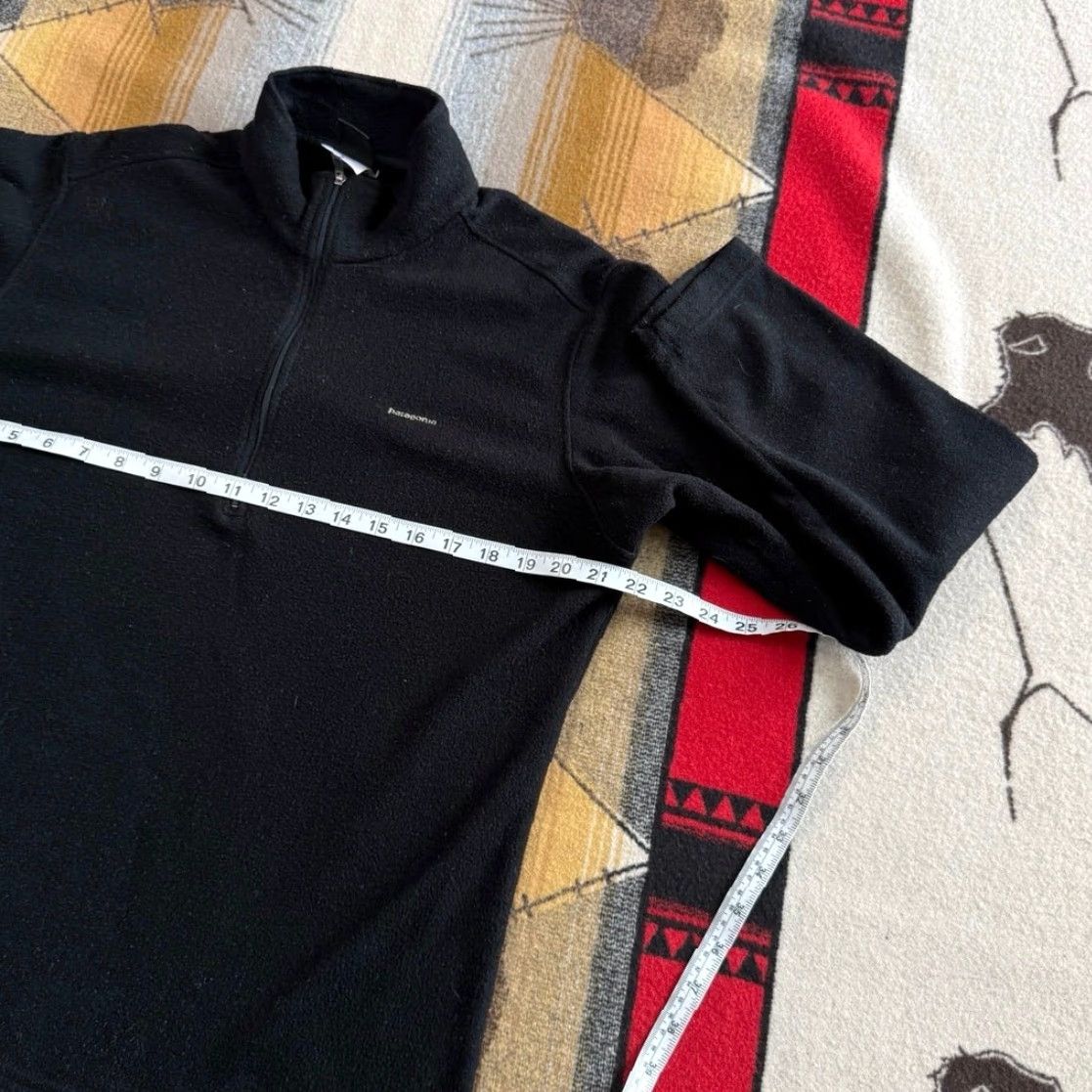 Patagonia VINTAGE Patagonia Capilene 1/4 Zip Fleece Pullover Mens M Black Pullover Outdoor Y2K 90s Hiking Fall Winter Spring Casual Workwear Size US M / EU 48-50 / 2 - 6 Thumbnail