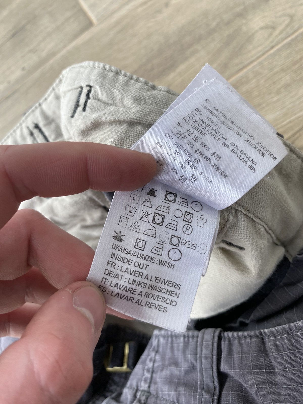 Carhartt × Vintage Carhartt Vintage Cargo Shorts Size US 31 - 12 Thumbnail