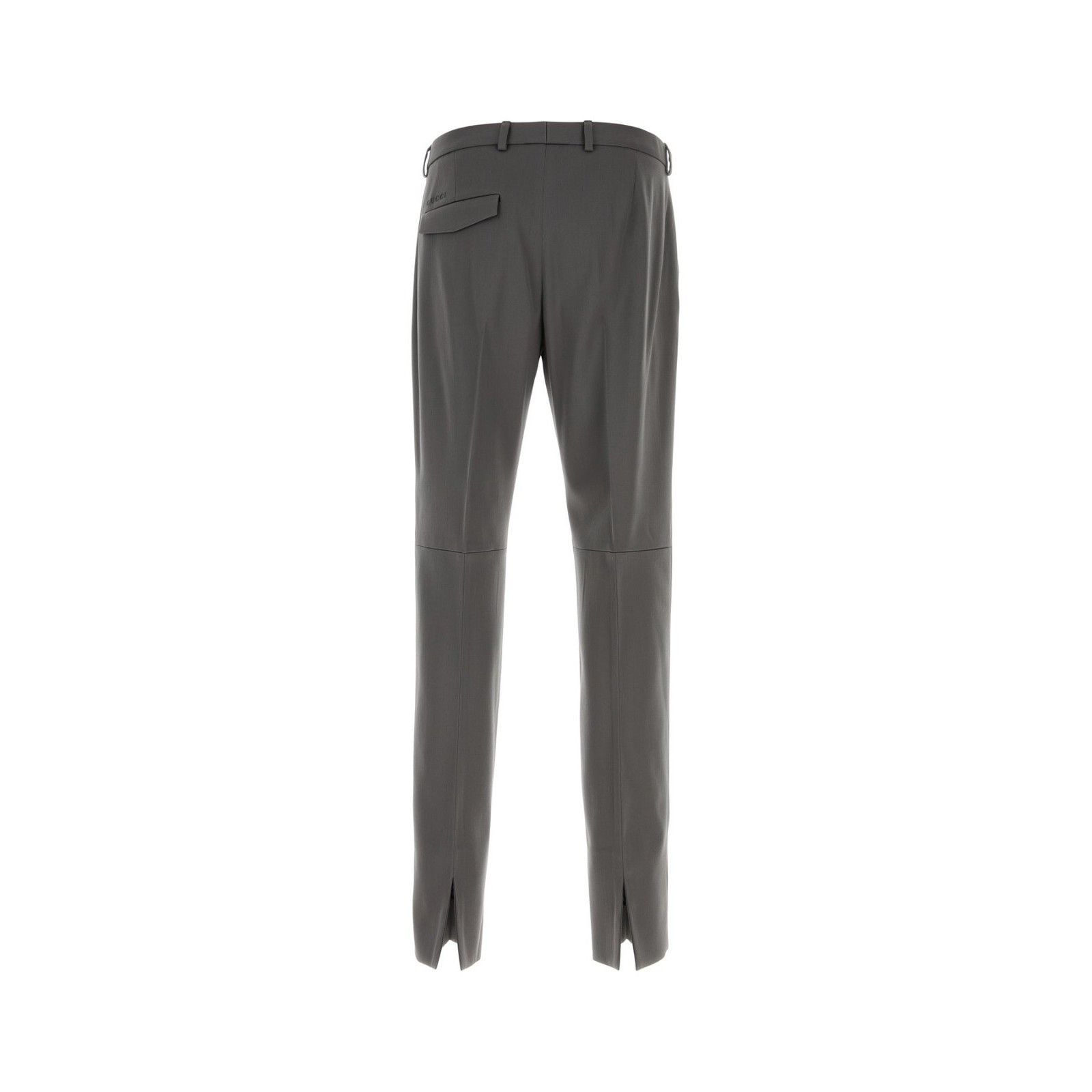 Gucci GUCCI Grey Stretch Wool Pants New & Authentic (Men's size:US Size US 34 / EU 50 - 2 Thumbnail