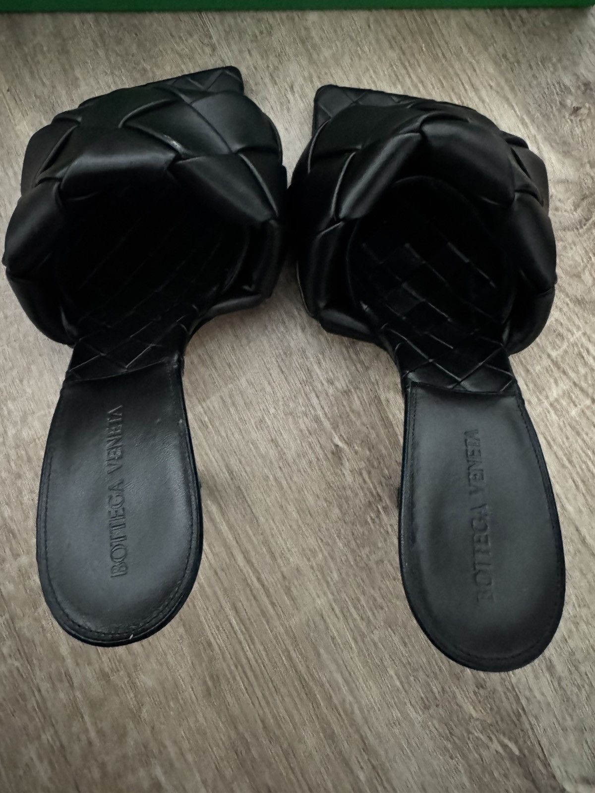 Bottega Veneta Bottega Veneta Lido Mules Black 39 Size US 9 / IT 39 - 6 Thumbnail