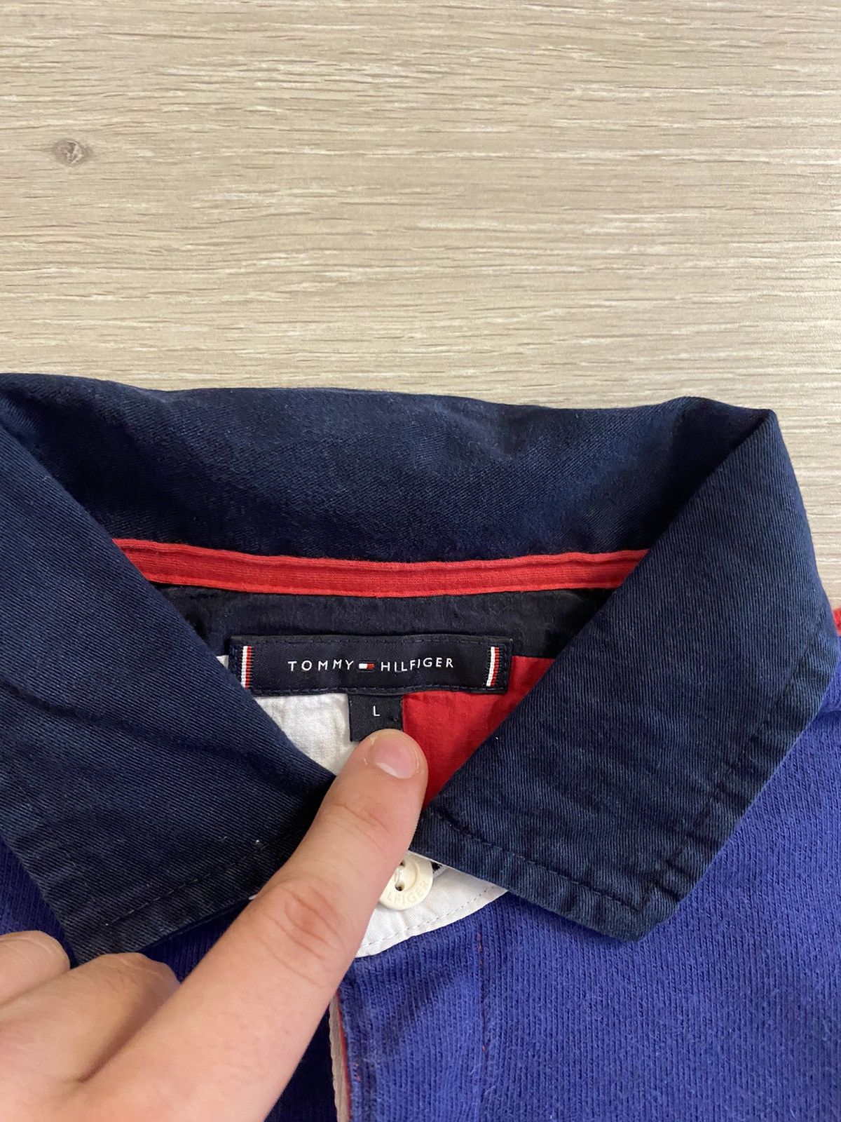 Tommy Hilfiger Tommy Hilfiger Rugby Shirt Size US L / EU 52-54 / 3 - 3 Thumbnail