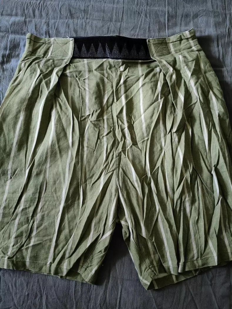 Kapital Striped Loose Waist Shorts