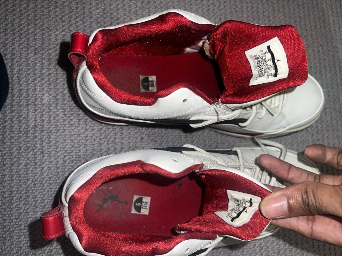 Jordan Brand Jordan Brand Air Jordan Flight 45 Trainers–White/Red–UK8/US9 Size US 8 / EU 41 - 5 Thumbnail