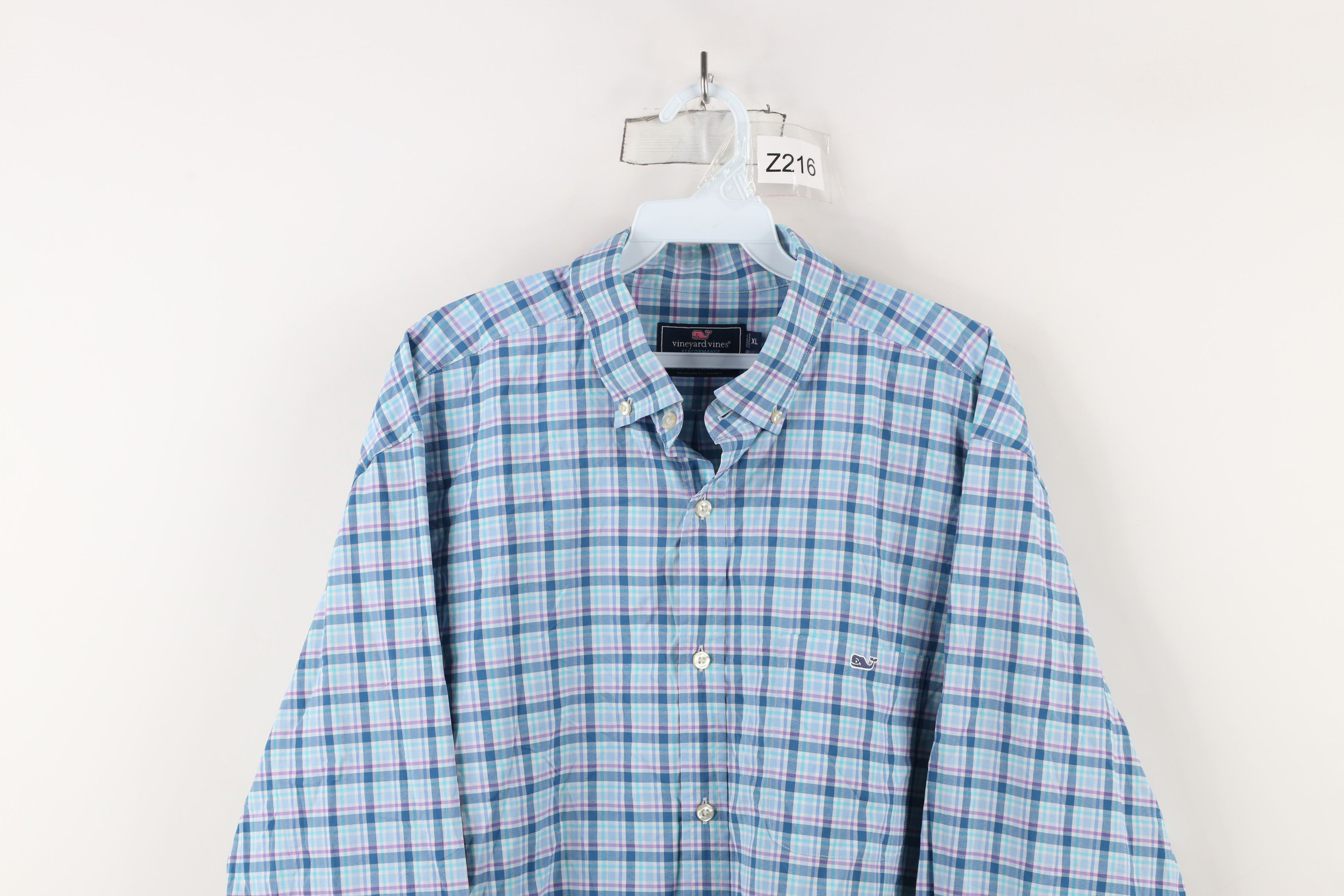 Vineyard Vines × Vintage Vineyard Vines Performance Tucker Button Down Shirt Plaid Size US XL / EU 56 / 4 - 2 Thumbnail