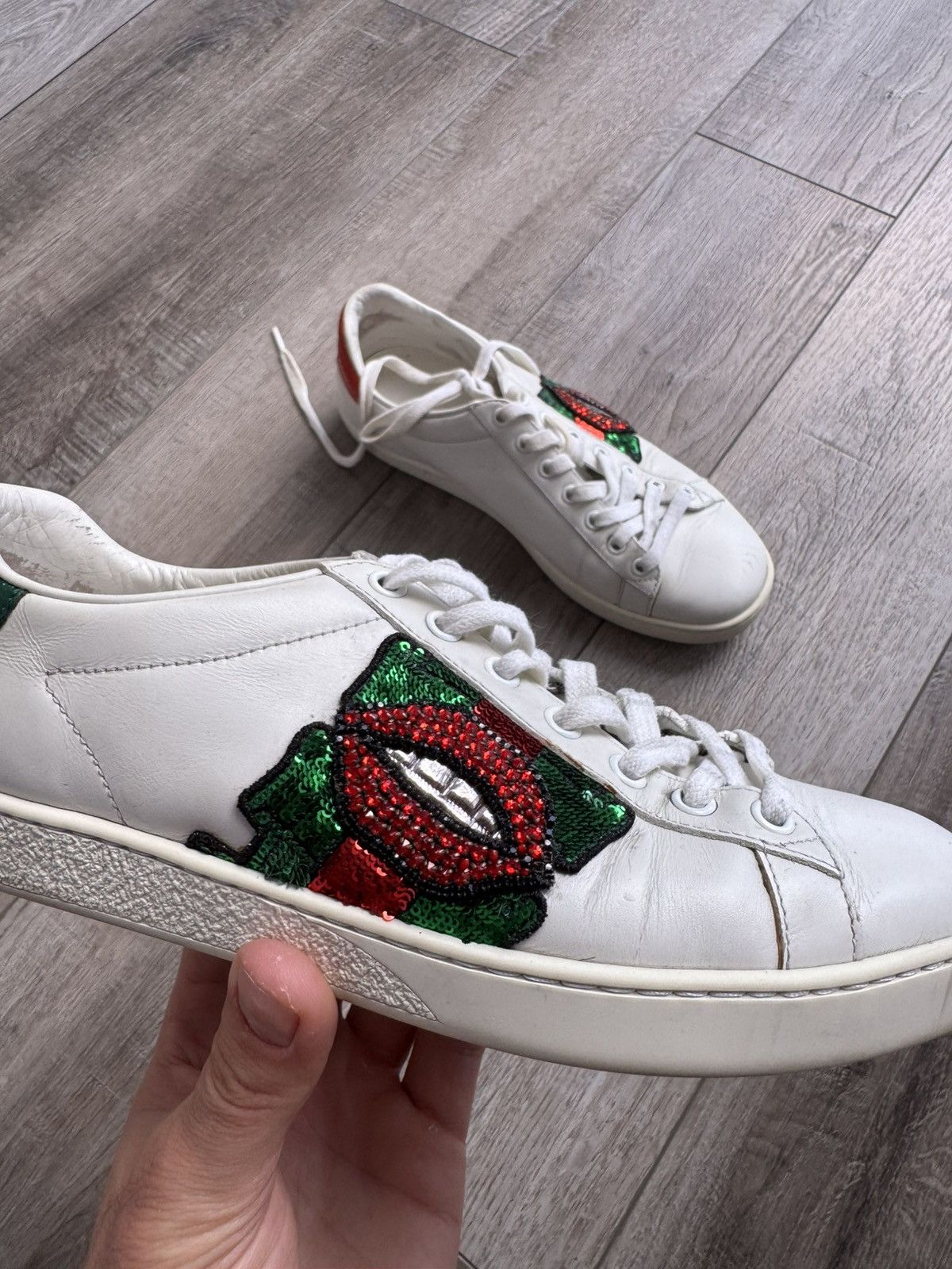 Gucci Gucci Ace Shoes Sneakers Size US 8 / IT 38 - 2 Thumbnail