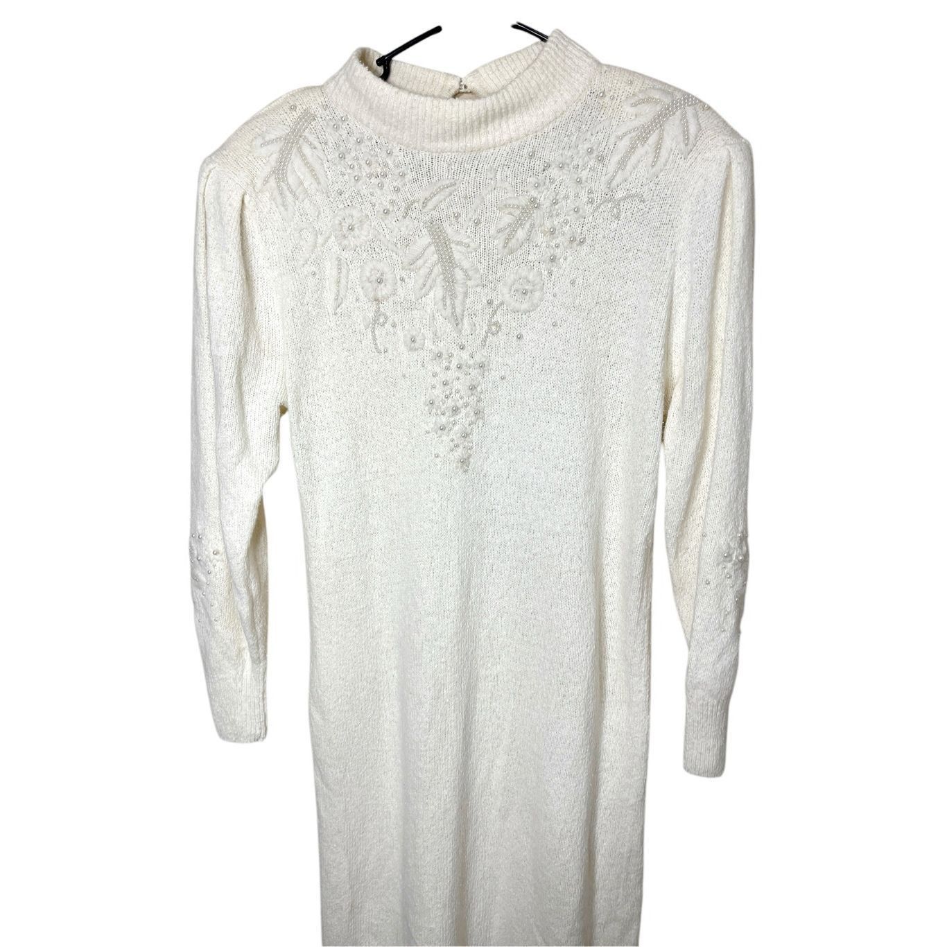 Other Vintage Raoul Hand Embroidered/Beading Silk Angora Rabbit Ha Size M / US 6-8 / IT 42-44 - 2 Thumbnail