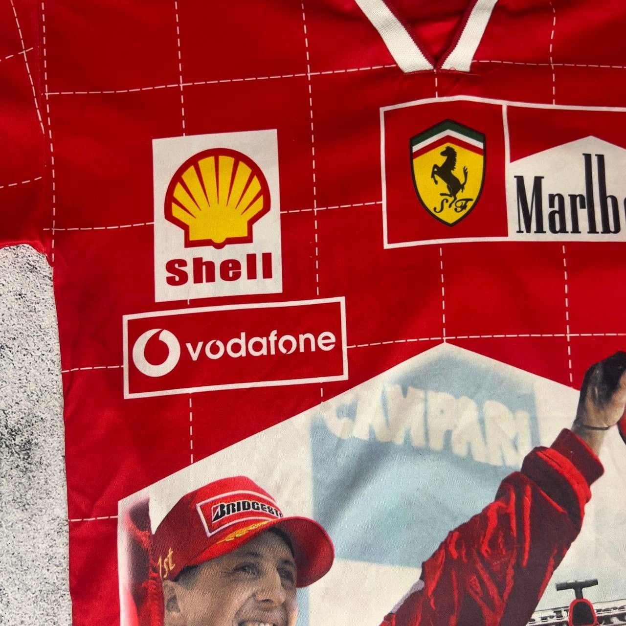 Ferrari Michael Schumacher Ferrari Marlboro Polo Red Men's Size S’ Size US S / EU 44-46 / 1 - 5 Thumbnail
