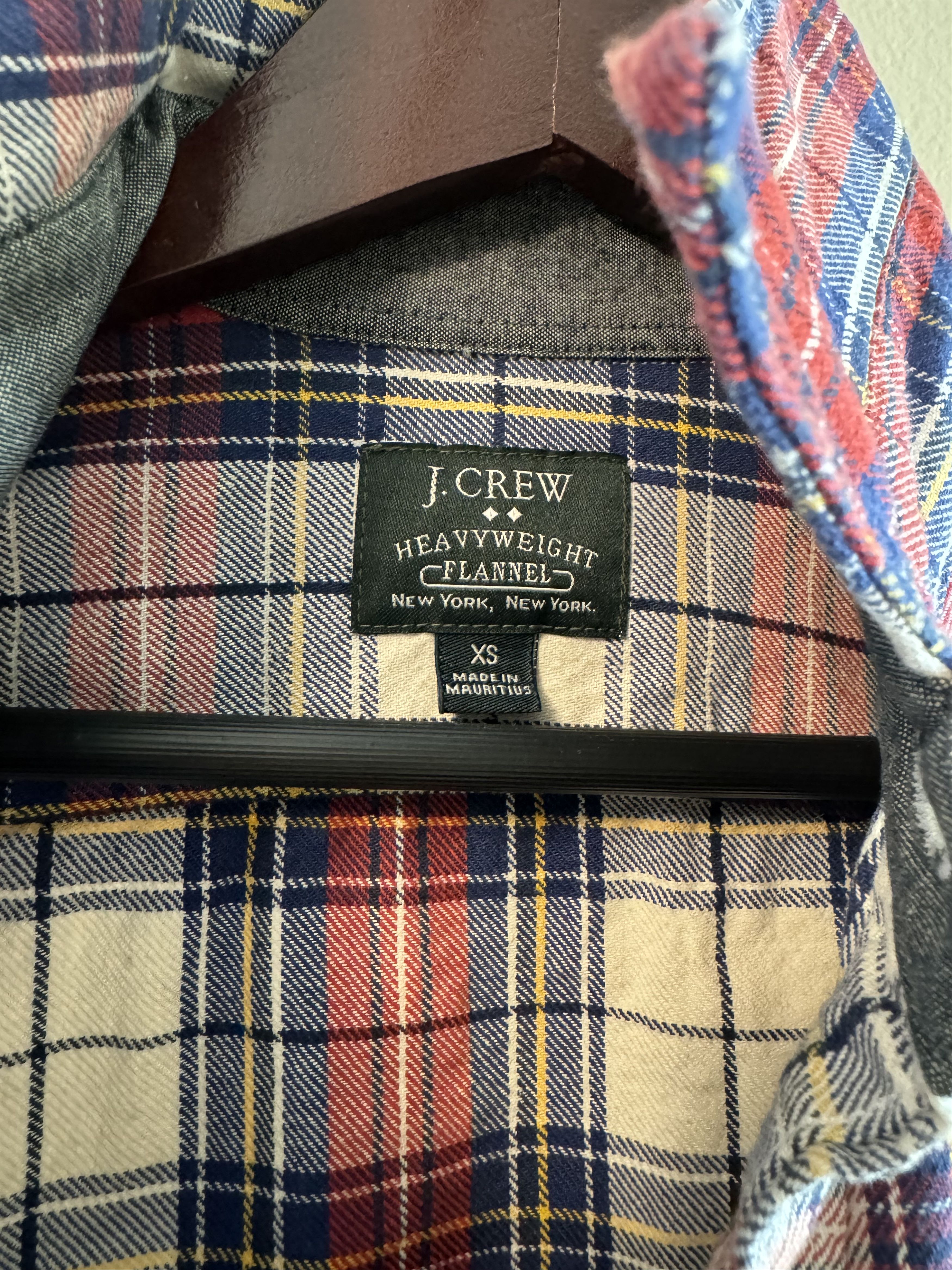 J.Crew J Crew Heavyweight Flannel Shirt NEW Size US XS / EU 42 / 0 - 3 Thumbnail