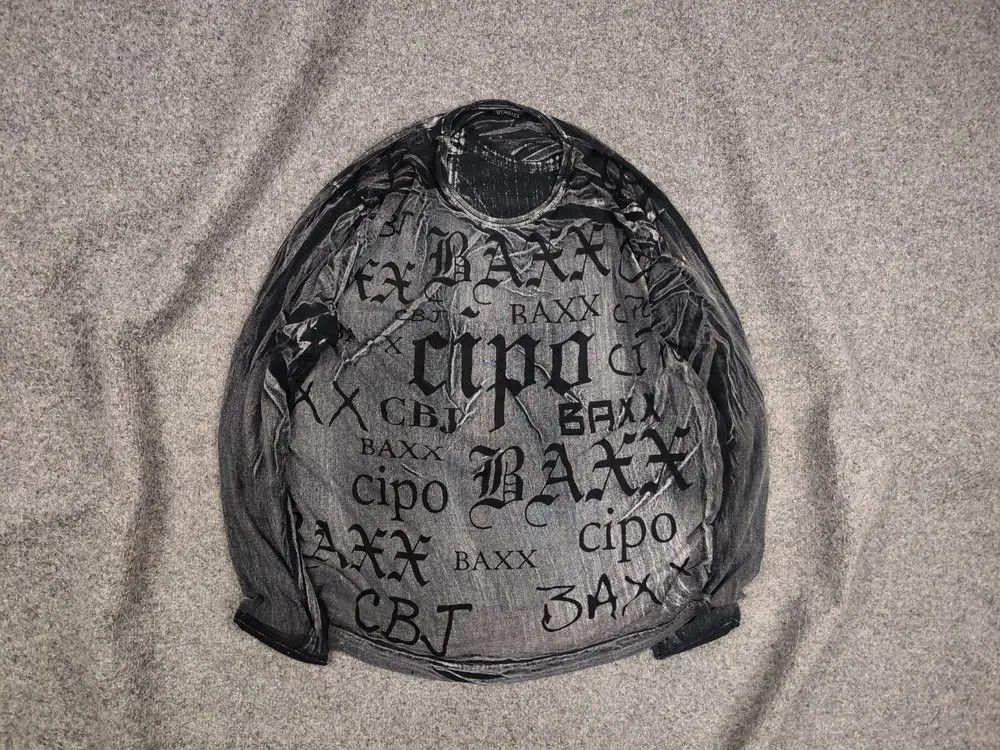 If Six Was Nine × Le Grande Bleu (L.G.B.) × Vintage Vtg Y2K If Six Was Nine LGB Style Cipo & Baxx long sleeve Size US L / EU 52-54 / 3 - 1 Thumbnail