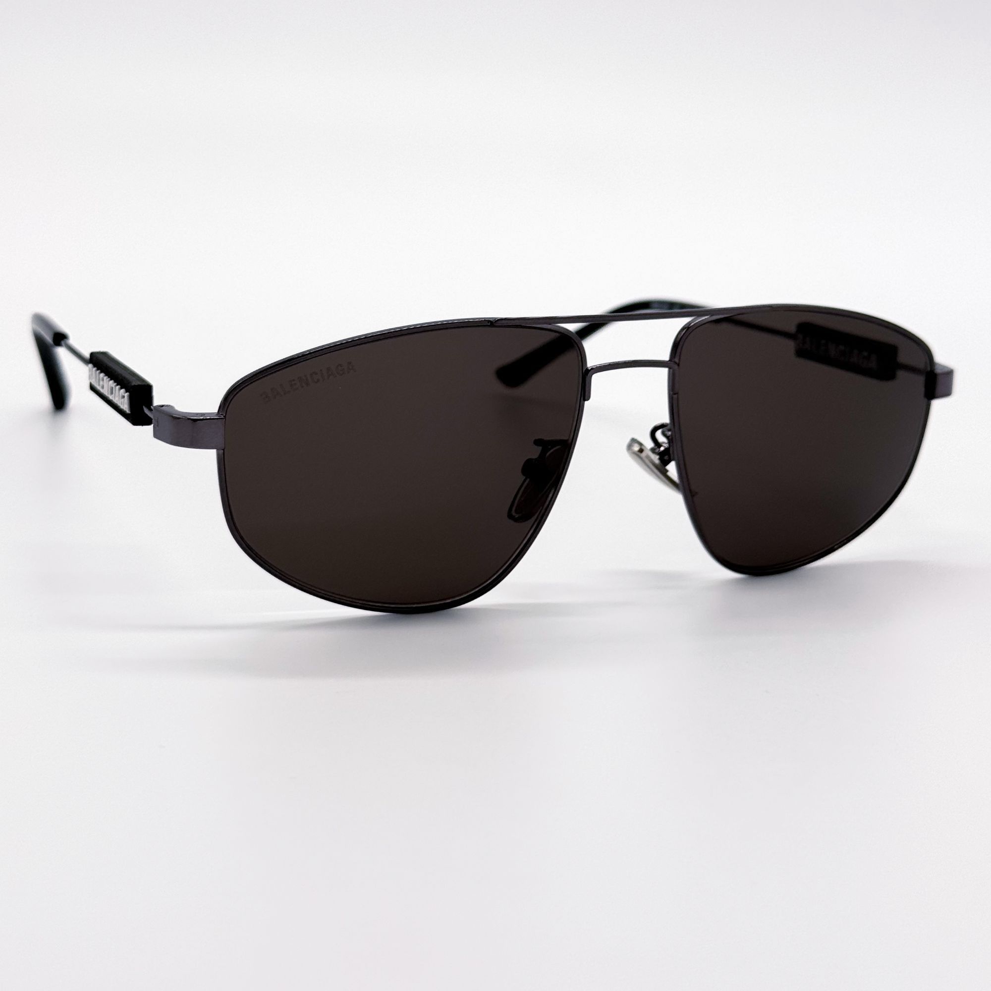 Balenciaga NEW BALENCIAGA BB0115S 001 SUNGLASSES BLACK PILOT UNISEX Size ONE SIZE - 5 Thumbnail