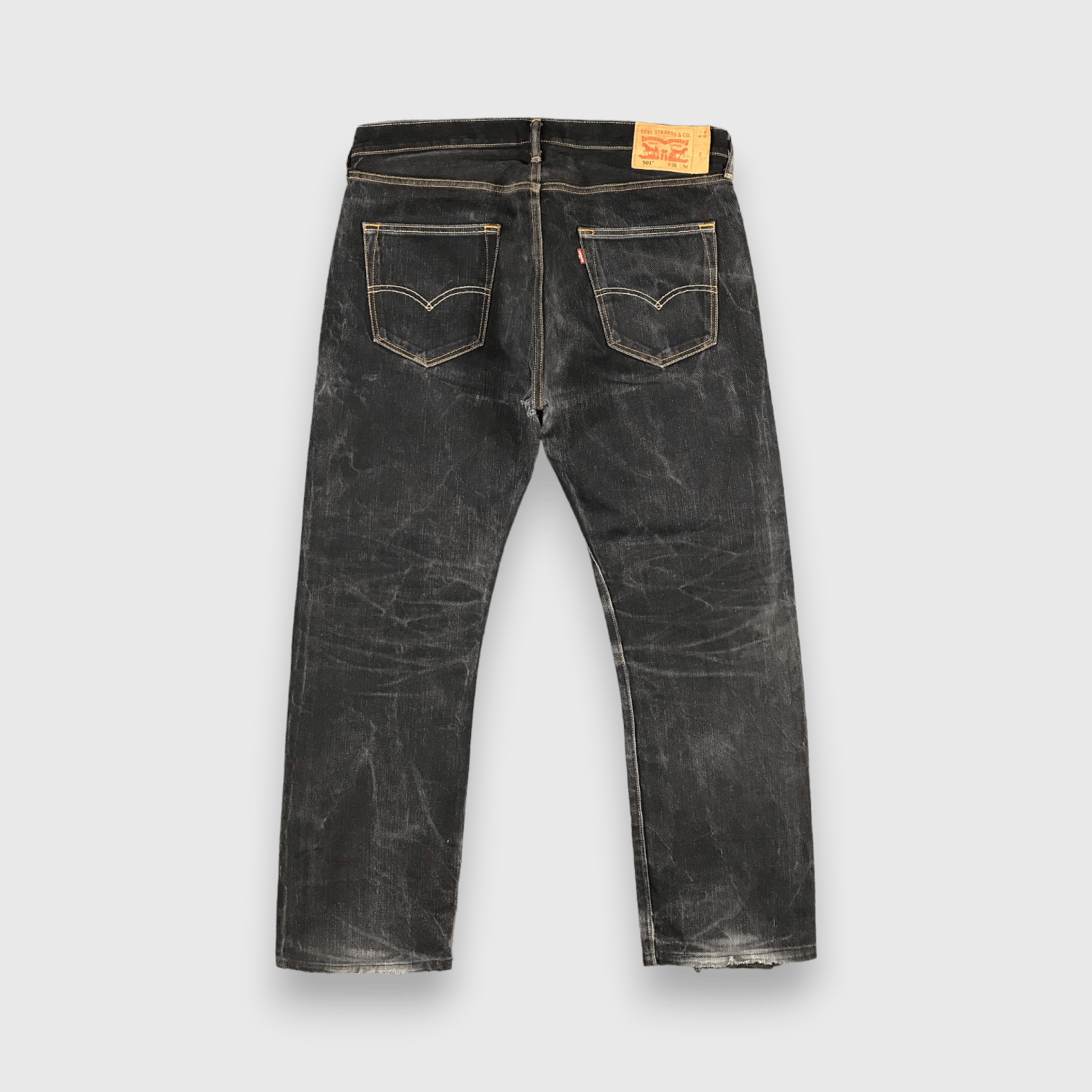 Levi's Vintage Levis 501 Earth Tone Jeans-J1445 Size US 38 / EU 54 - 2 Thumbnail