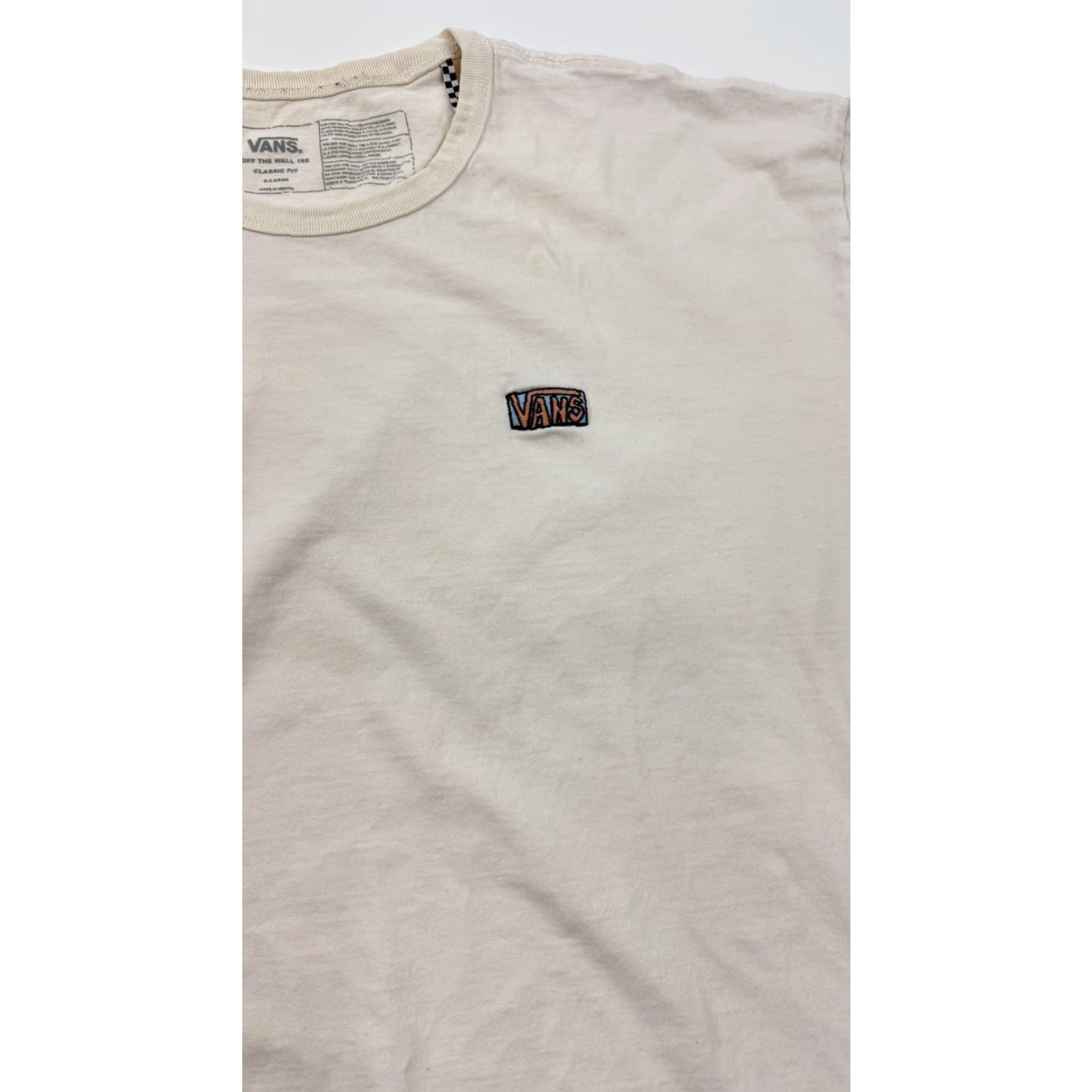 Vans VANS Shirt Mens XL White Off The Wall Tee Skate Crewneck Classic Fit Logo Shirts Size US XL / EU 56 / 4 - 4 Thumbnail