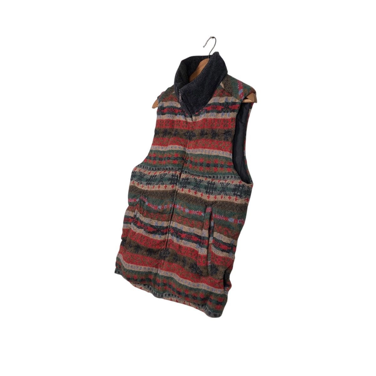 Issey Miyake 📌Vintage Mohair Design Wool Vest Jacket Global Work Rare Size US M / EU 48-50 / 2 - 3 Thumbnail