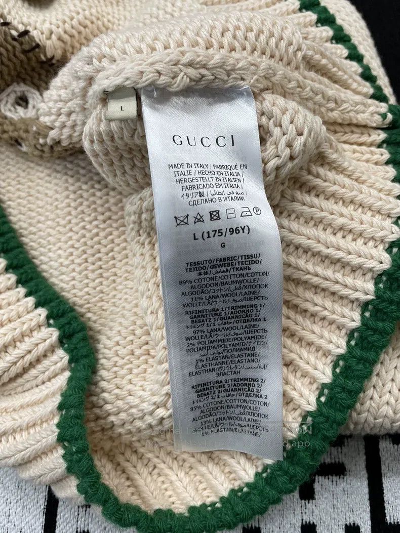 Gucci Gucci Valentine's Day Limited Love Letter Knitted Sweater Size L / US 10 / IT 46 - 6 Thumbnail
