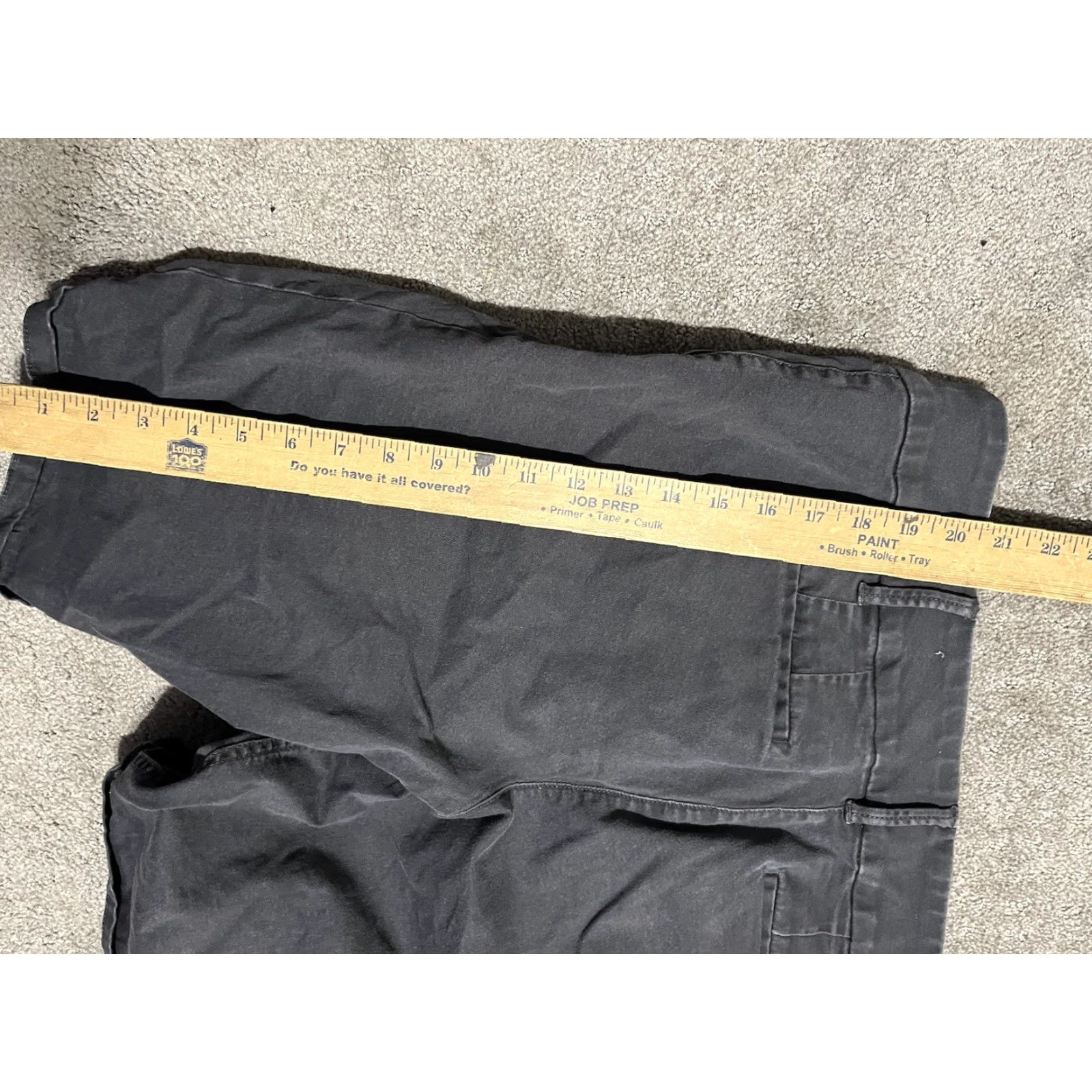 Loft LOFT Shorts Womens 10 Gray Flat Front Bermuda Chino Distressed Casual Cotton Womens Size 32" / US 10 / IT 46 - 4 Thumbnail