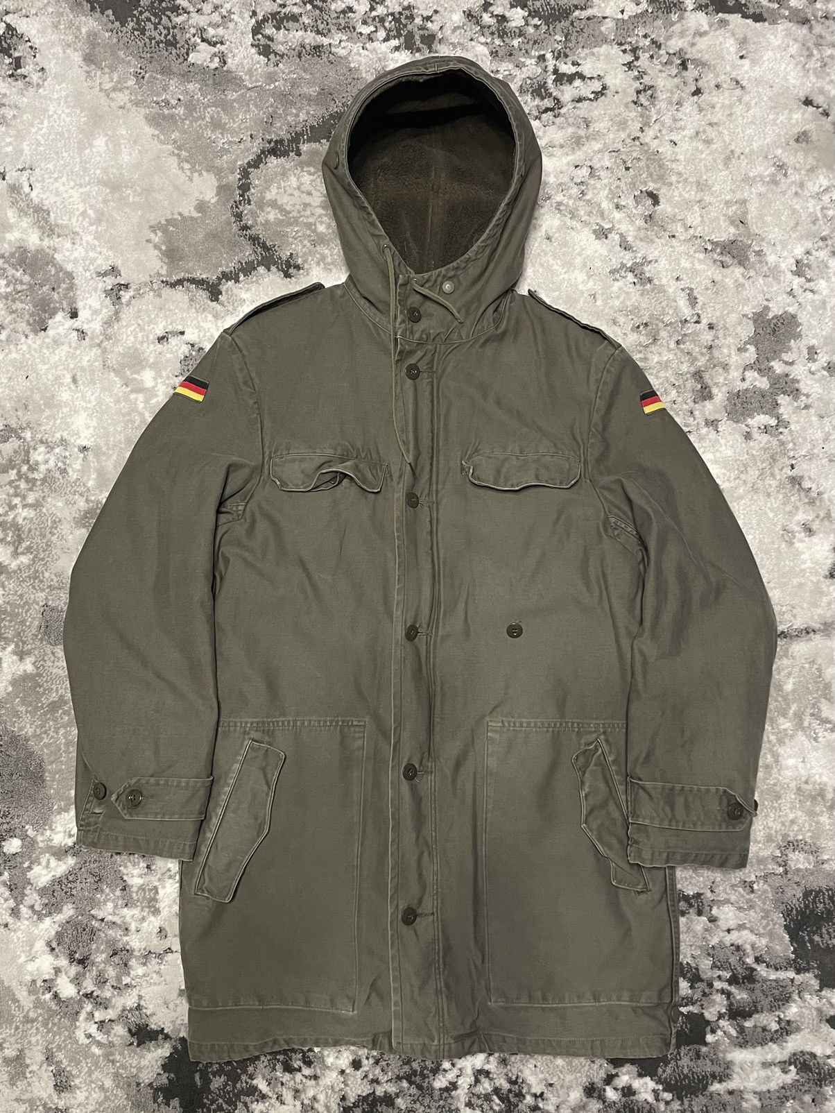 Vintage Vintage 1989 German Army M 65 Field Faded Jacket Size US L / EU 52-54 / 3 - 1 Thumbnail