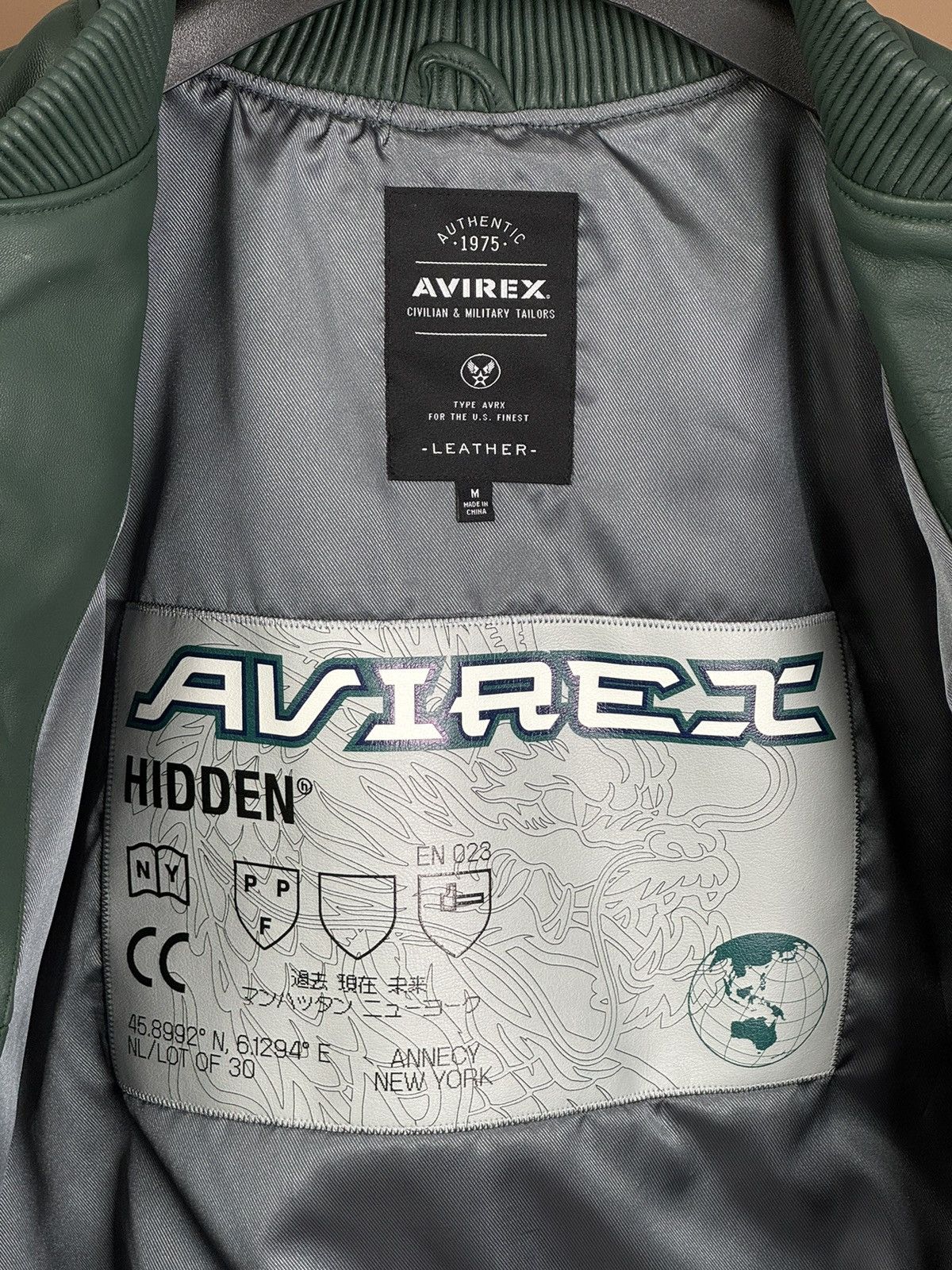 Avirex Lamb leather bomber jacket M Size US M / EU 48-50 / 2 - 23 Thumbnail