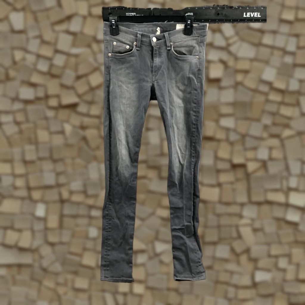 Rag & Bone rag & bone Jeans Womens 27 Skinny Gray Medium Modern 5-Pocket Regular Jeans Size 32" / US 10 / IT 46 - 1 Thumbnail