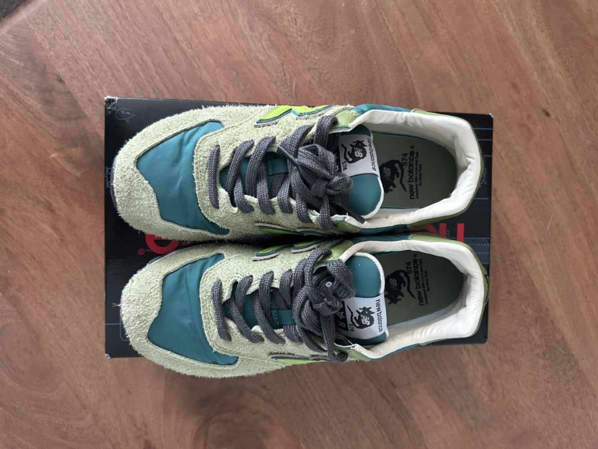 New Balance × Stray Rats Stray Rats x New Balance 574 Suede Green US Mens 7.5 Size US 7.5 / EU 40-41 - 4 Thumbnail