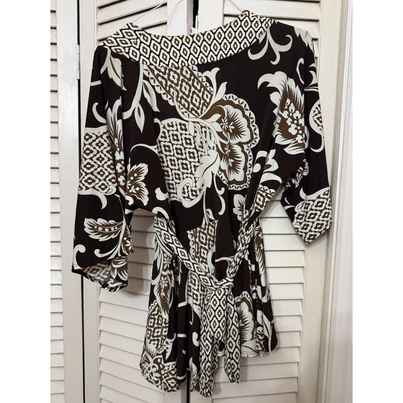 Other Envy U flare sleeve tie back shirt top size L Size L / US 10 / IT 46 - 3 Thumbnail