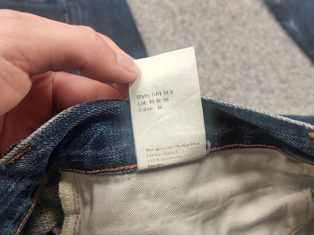 Indigofera Indigofera Vintage Selvedge Distressed Japan Denim Jeans Size US 34 / EU 50 - 19 Thumbnail