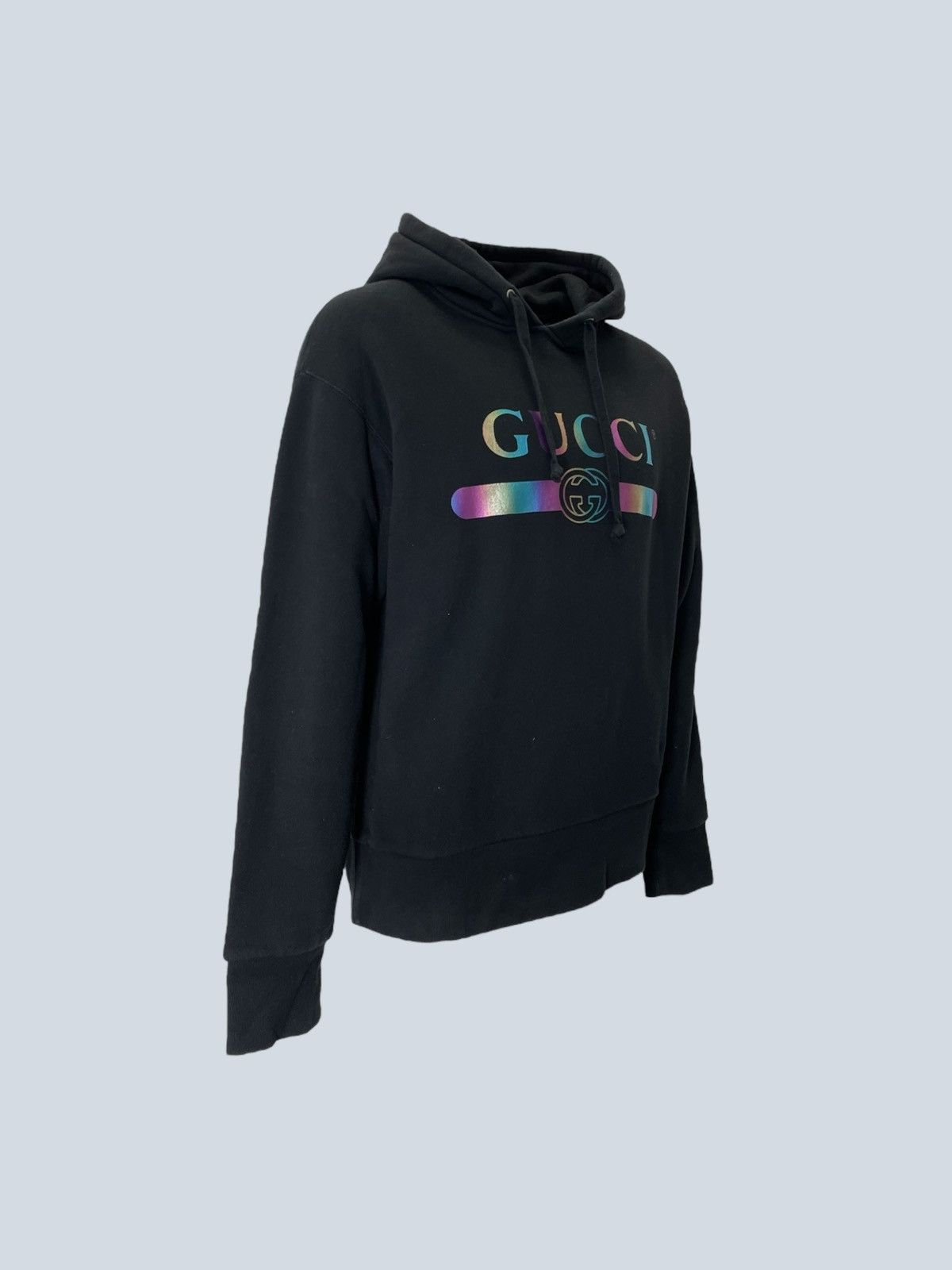 Gucci Gucci hooded sweatshirt with iridescent logo, S. Size US S / EU 44-46 / 1 - 2 Thumbnail