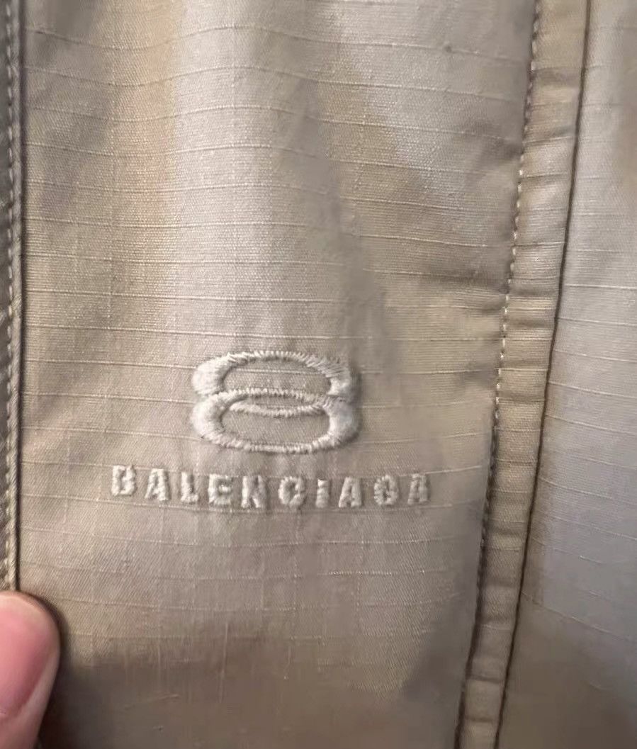 Balenciaga Balenciaga Khaki MA1 Bomber Jacket with Shearling Collar Size US L / EU 52-54 / 3 - 4 Thumbnail