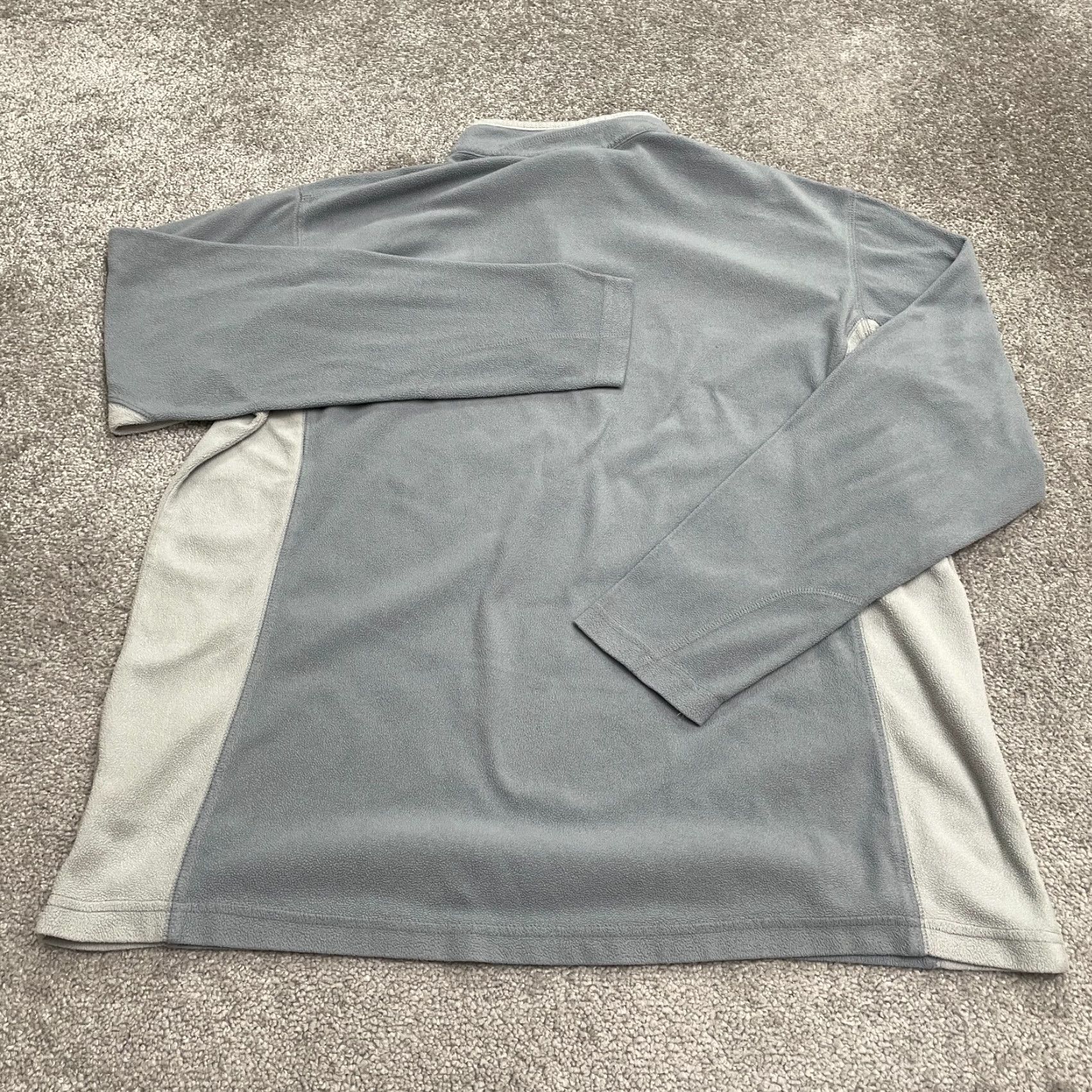 Vintage Columbia Klamath Range Fleece Jacket Mens XL Gray 1/4 Zip Lightweight Outdoor Size US XL / EU 56 / 4 - 2 Thumbnail