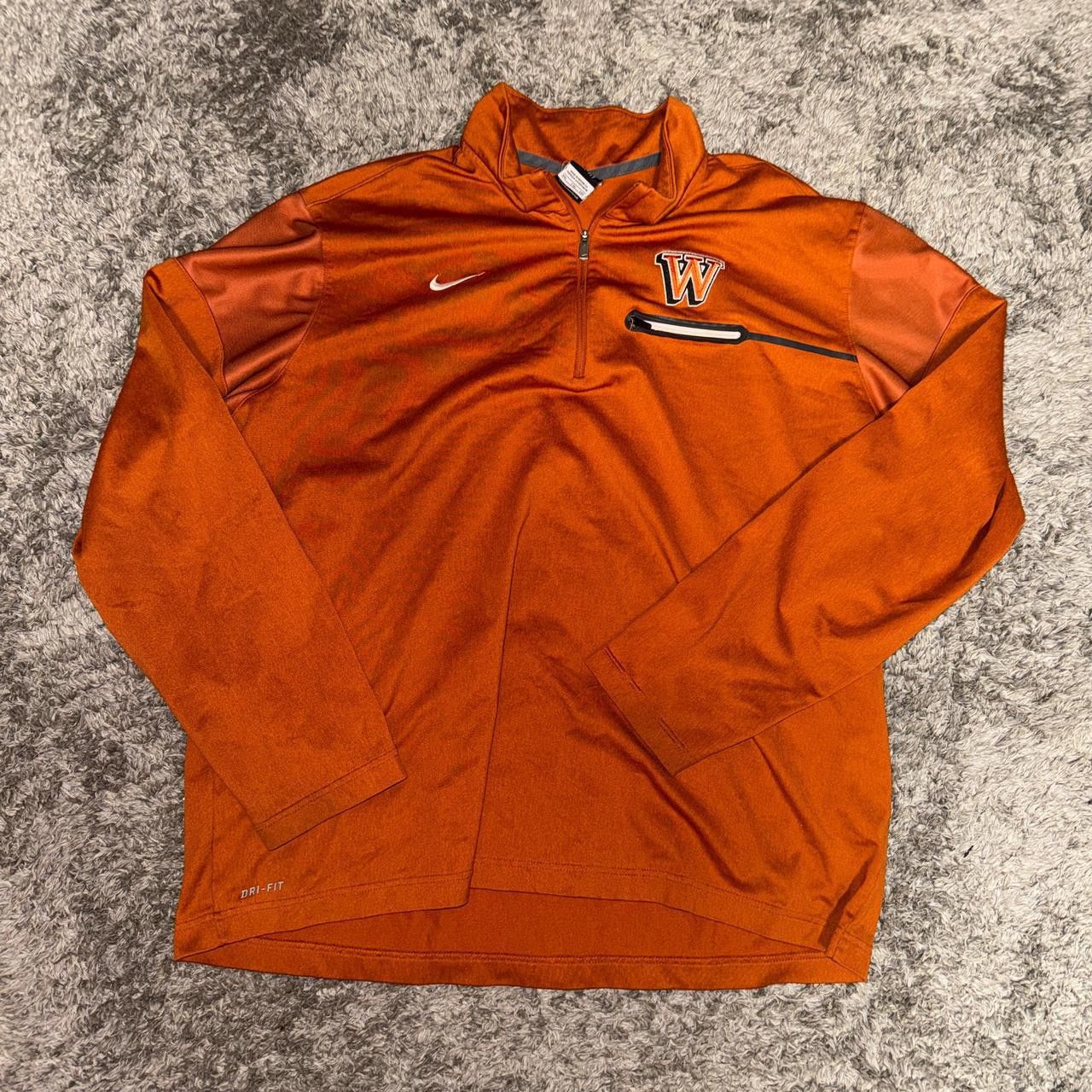 Nike Nike Men's Orange Sweatshirt Size US XXL / EU 58 / 5 - 1 Thumbnail