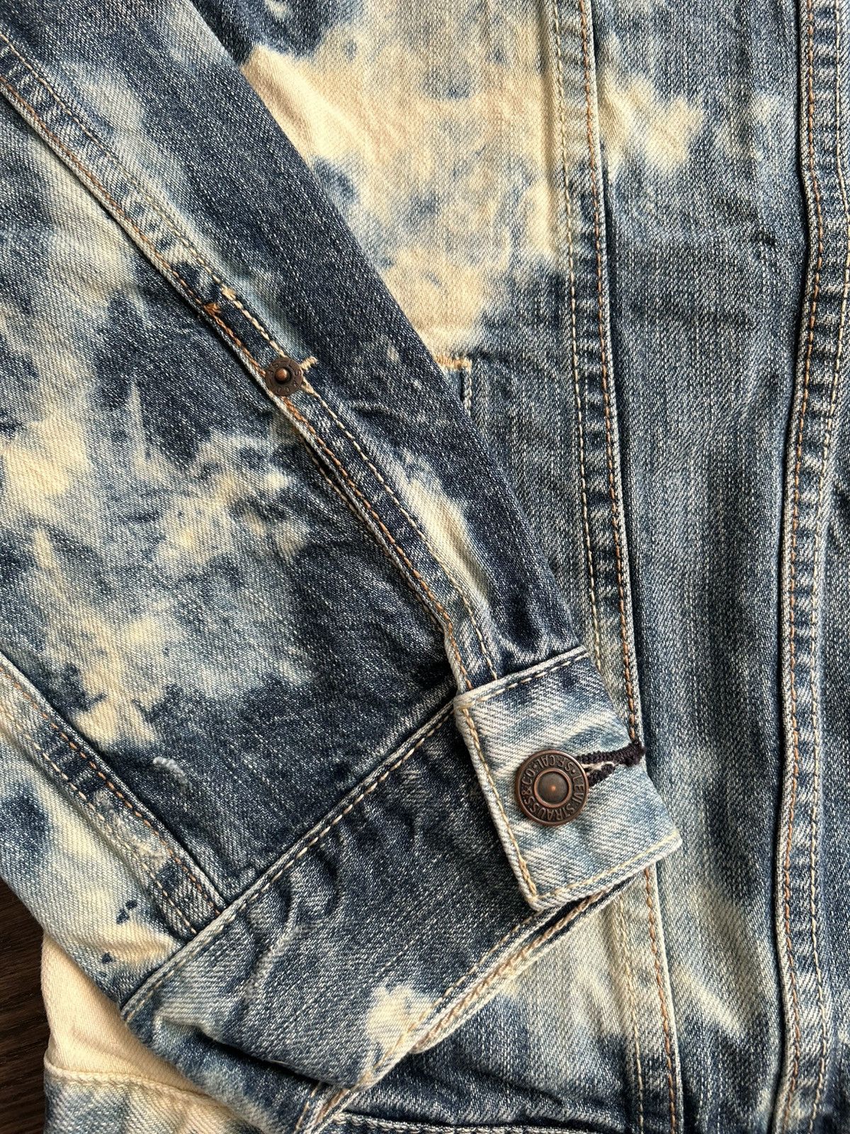 Levi's × Levi's Vintage Clothing Levi acid washed Jean Jacket Size US M / EU 48-50 / 2 - 5 Thumbnail