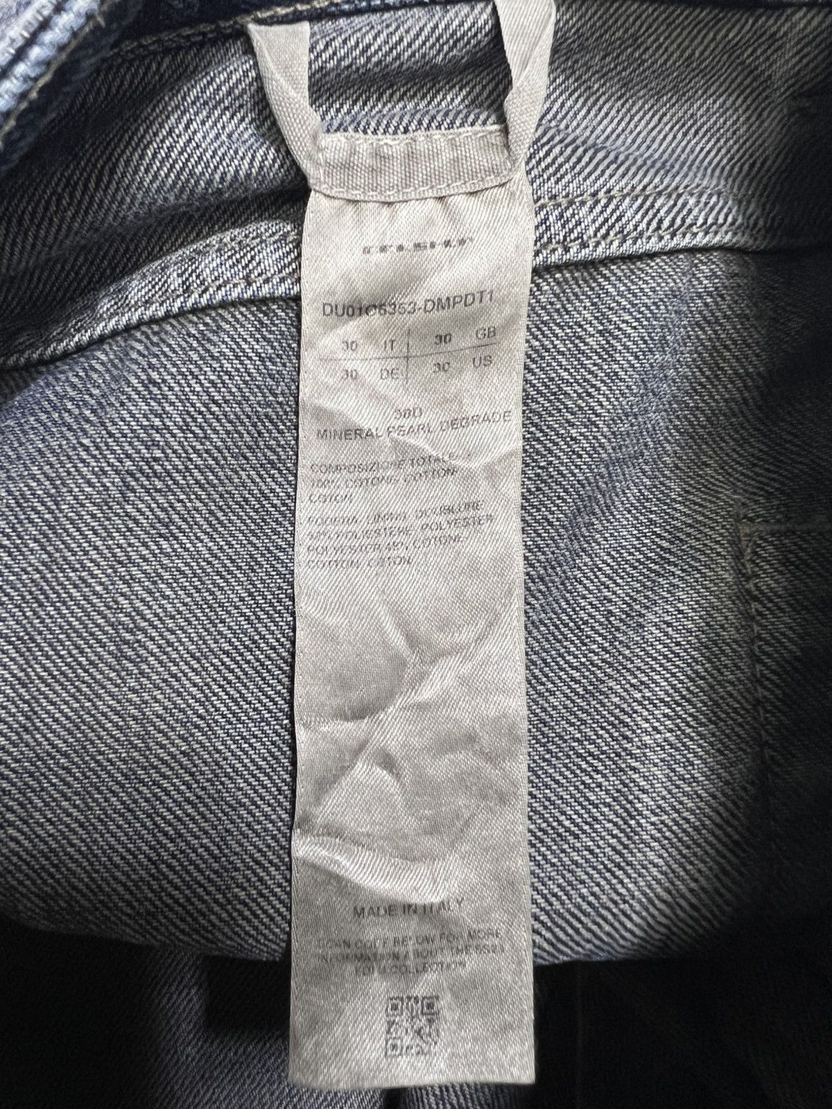 Rick Owens Rick Owens Drkshdw - Degrade Trucker Cut Offs Size US 30 / EU 46 - 16 Thumbnail