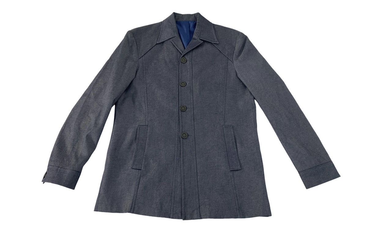 Designer Bill Tornade Paris Modele Depose Button Quilted Inner Coat Size US S / EU 44-46 / 1 - 1 Thumbnail